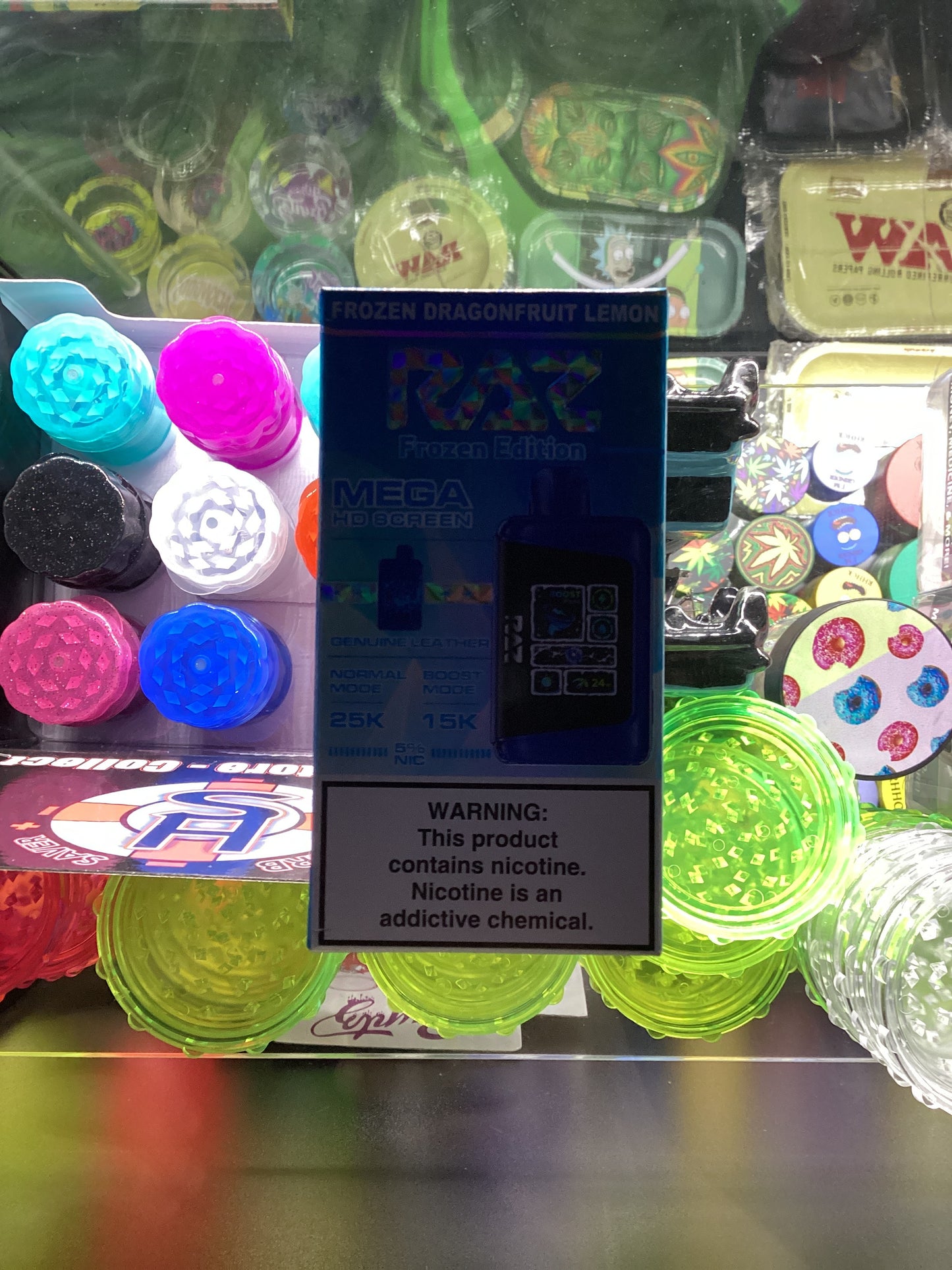 Raz dc25000 25k puffs frozen dragon, fruit lemon