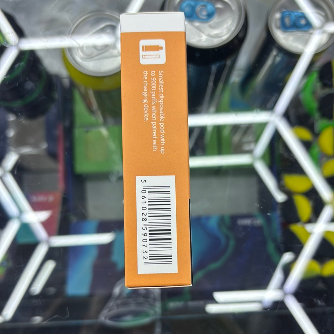 Off stamp pod juicy peach