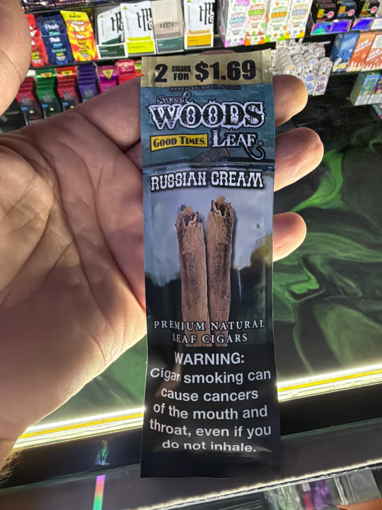 Good time Woods leave Russian cream