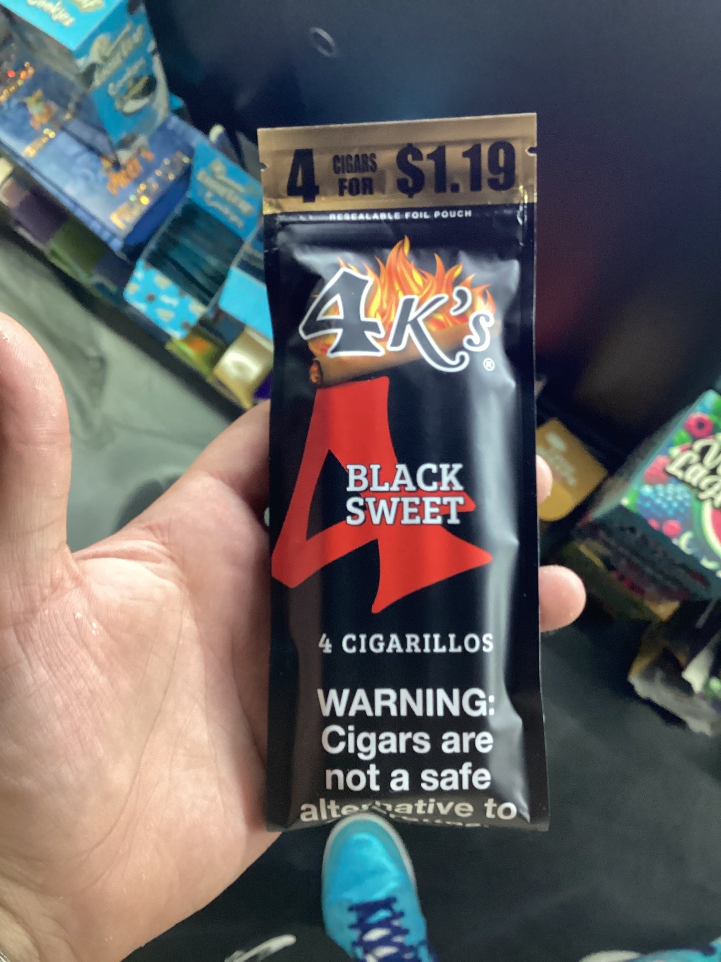 4k wraps black sweets