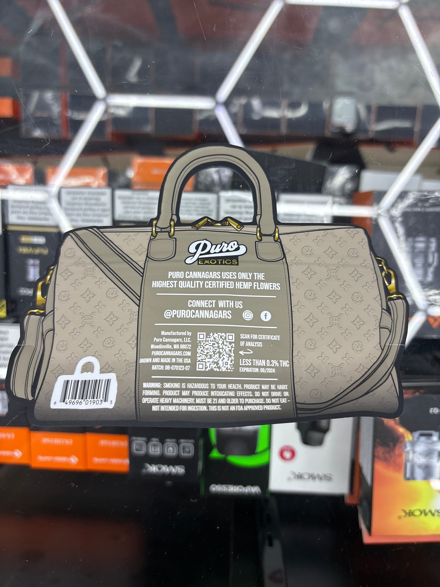 Puro thca flower white truffle 3.5 G Indica