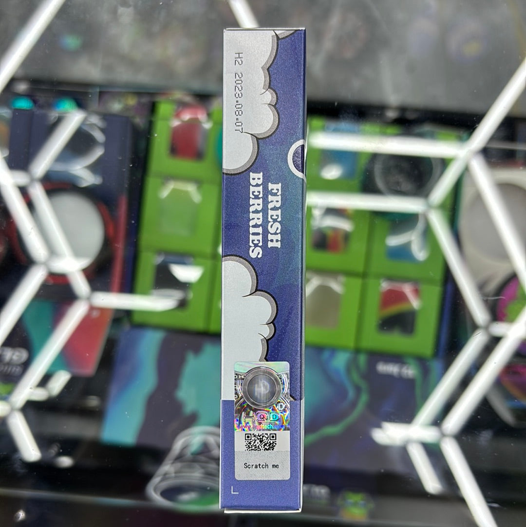 HQD fresh berries, 1200 puffs curvie plus