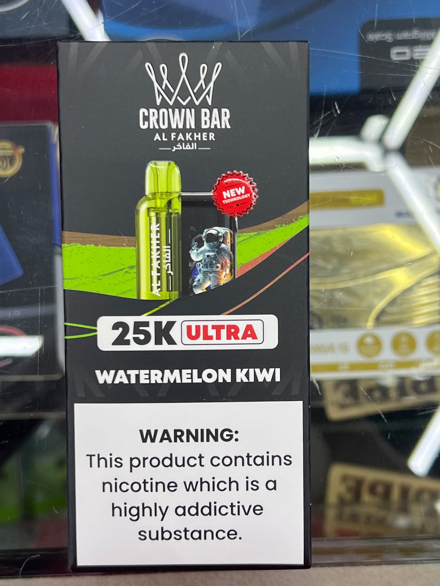 Al fakher crown bar 25k watermelon kiwi