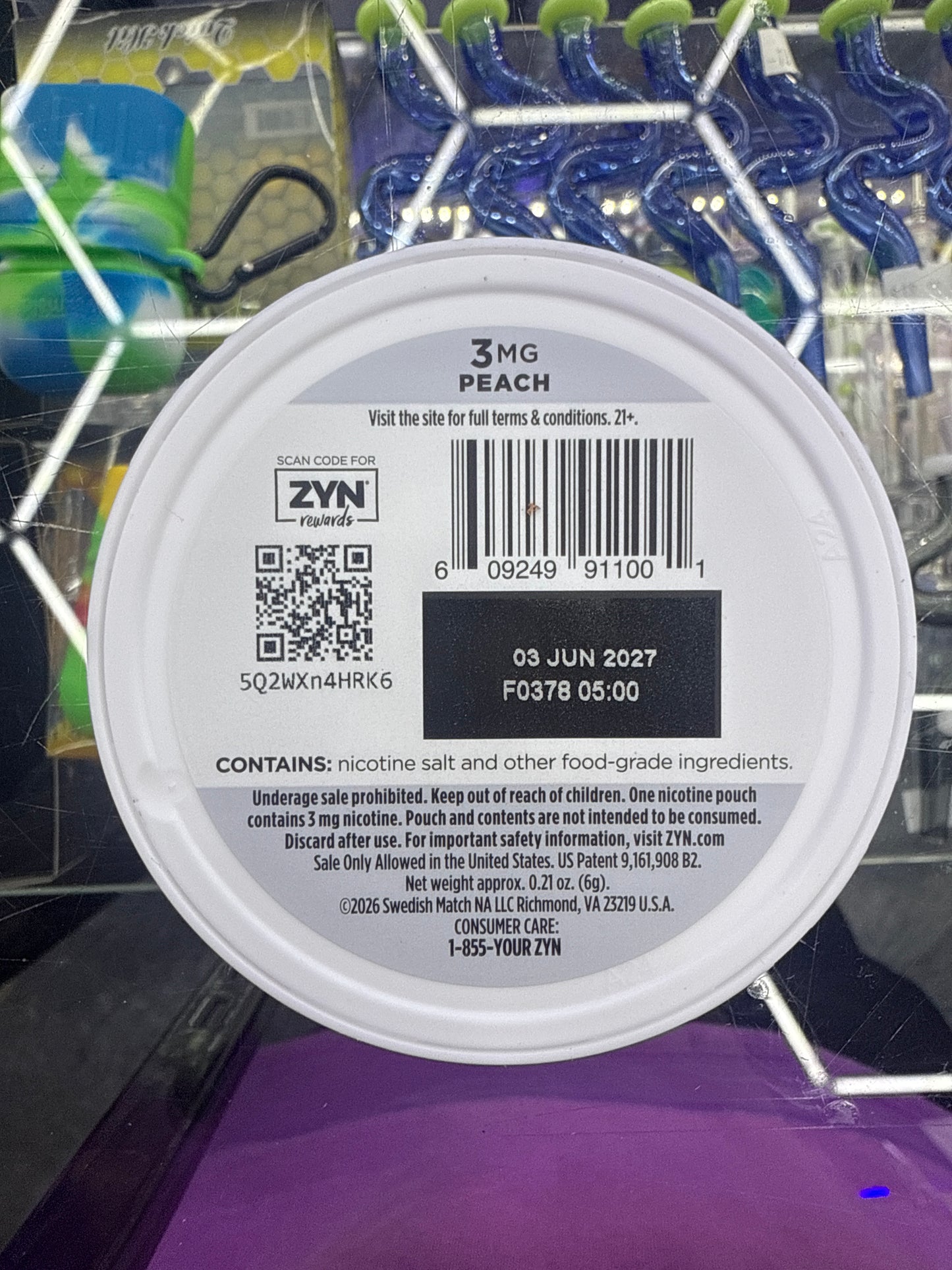 Zyn Peach 3mg