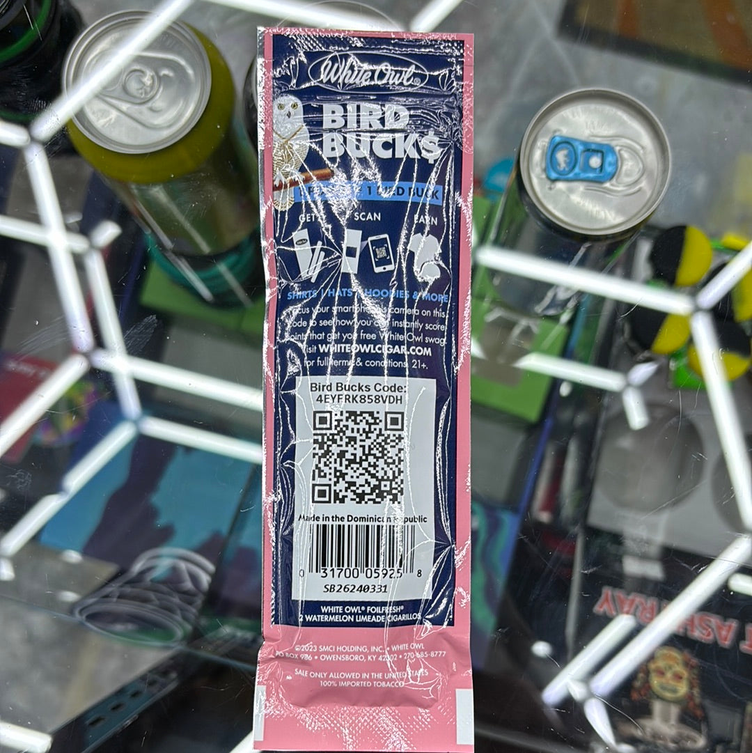 White owl watermelon limeade cigarillos