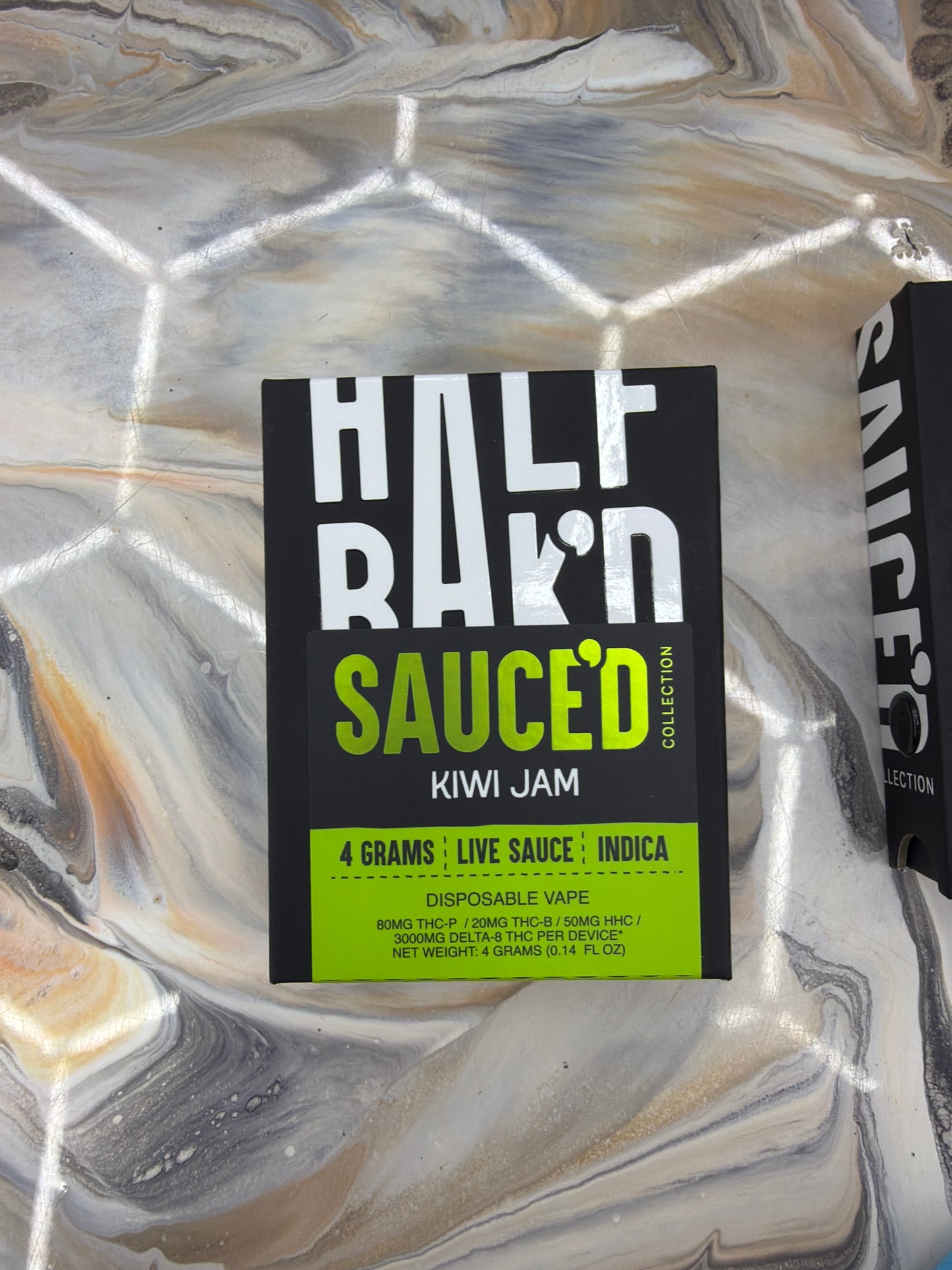 Half bakd 4g Sauce’d Disposable Kiwi jam