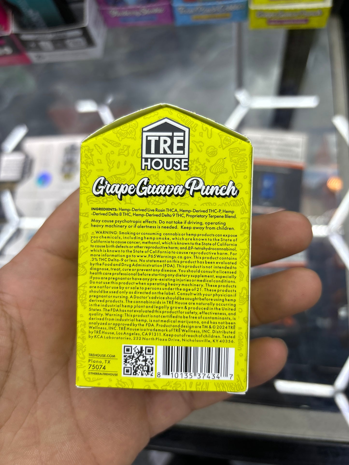 Tre house THCA live rosin grape guava punch sativa