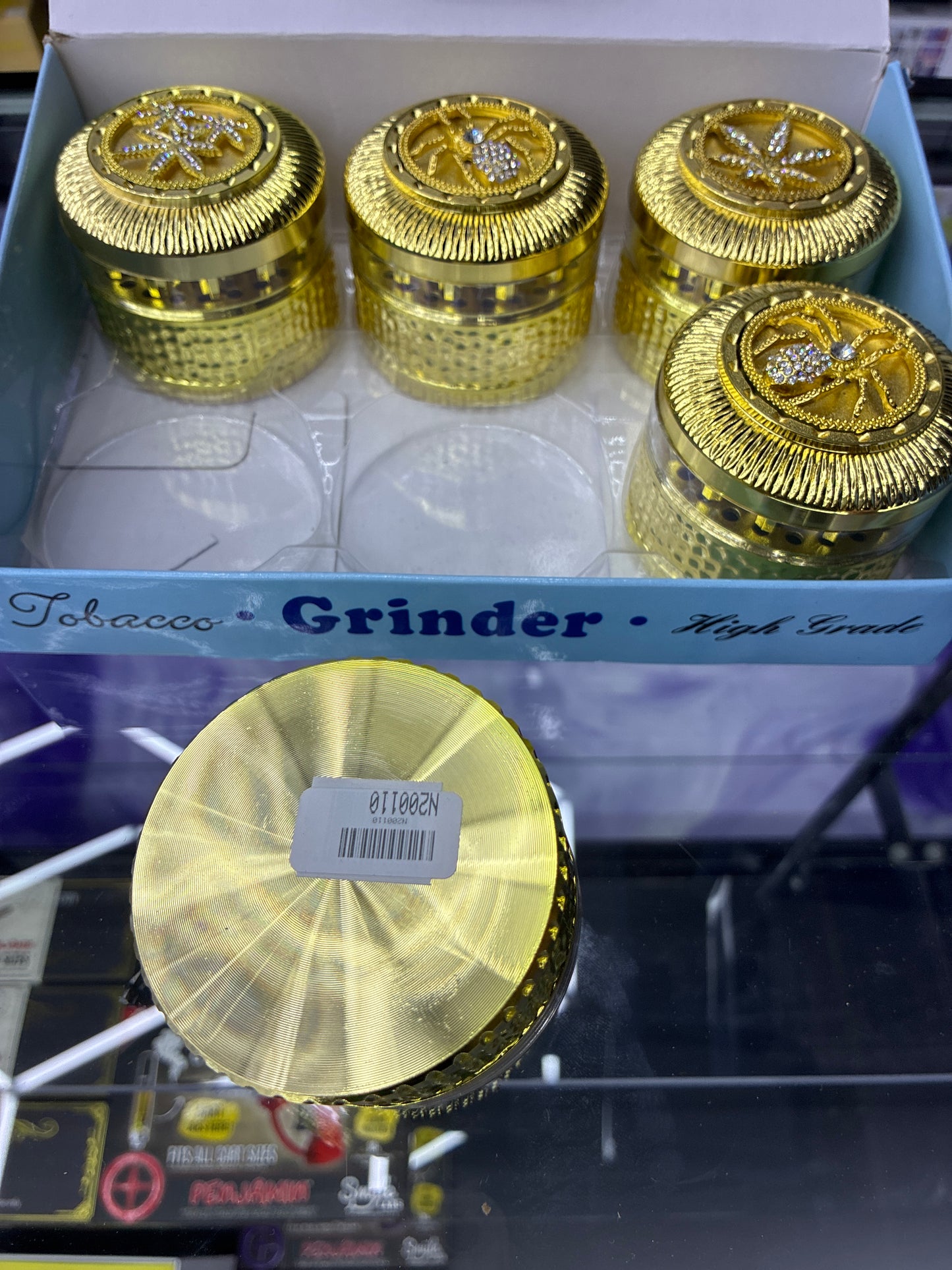 Tobacco grinder high grade popular GOLD