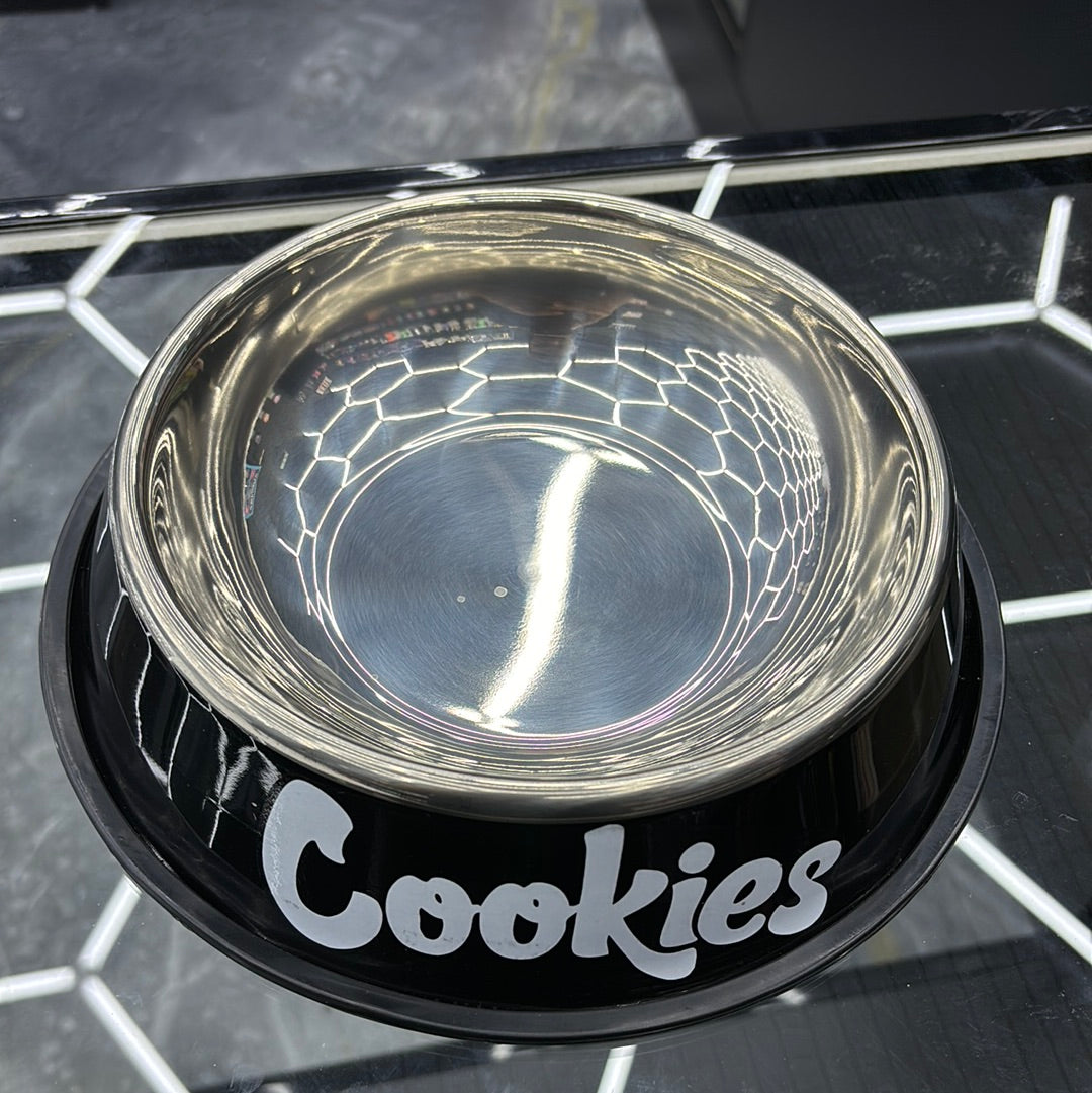 Cookies, dog bowl black