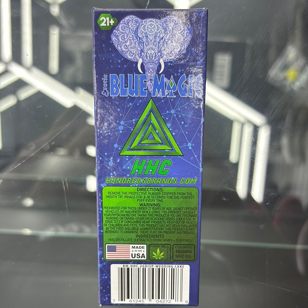 Blue magic hhc wedding cake 2G hybrid