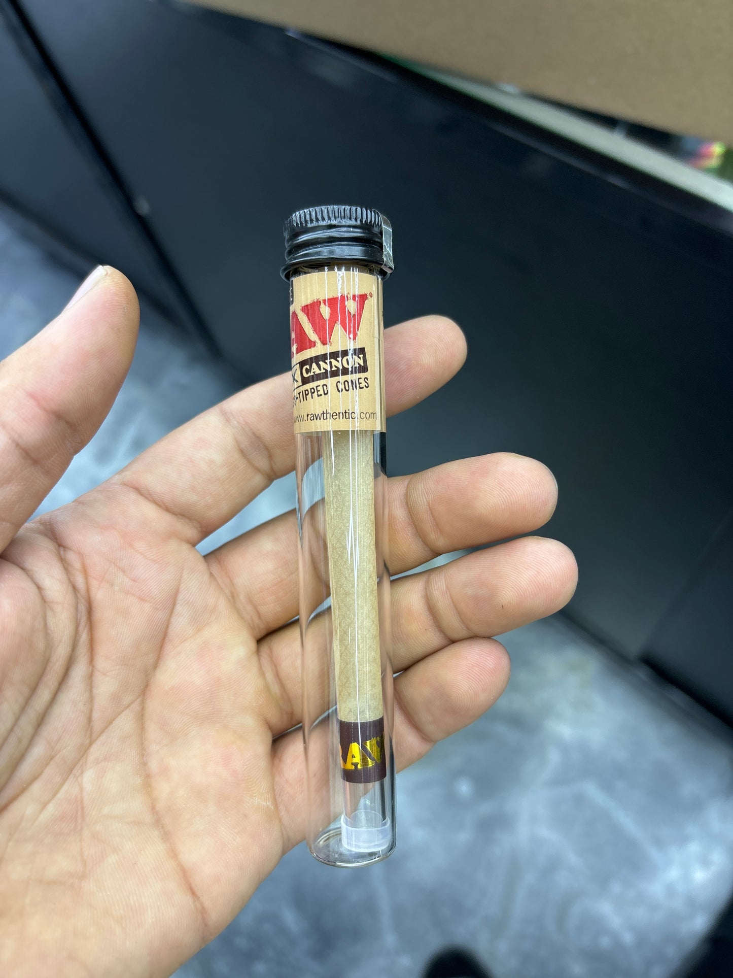 Raw DLX cannon glass tipped cone