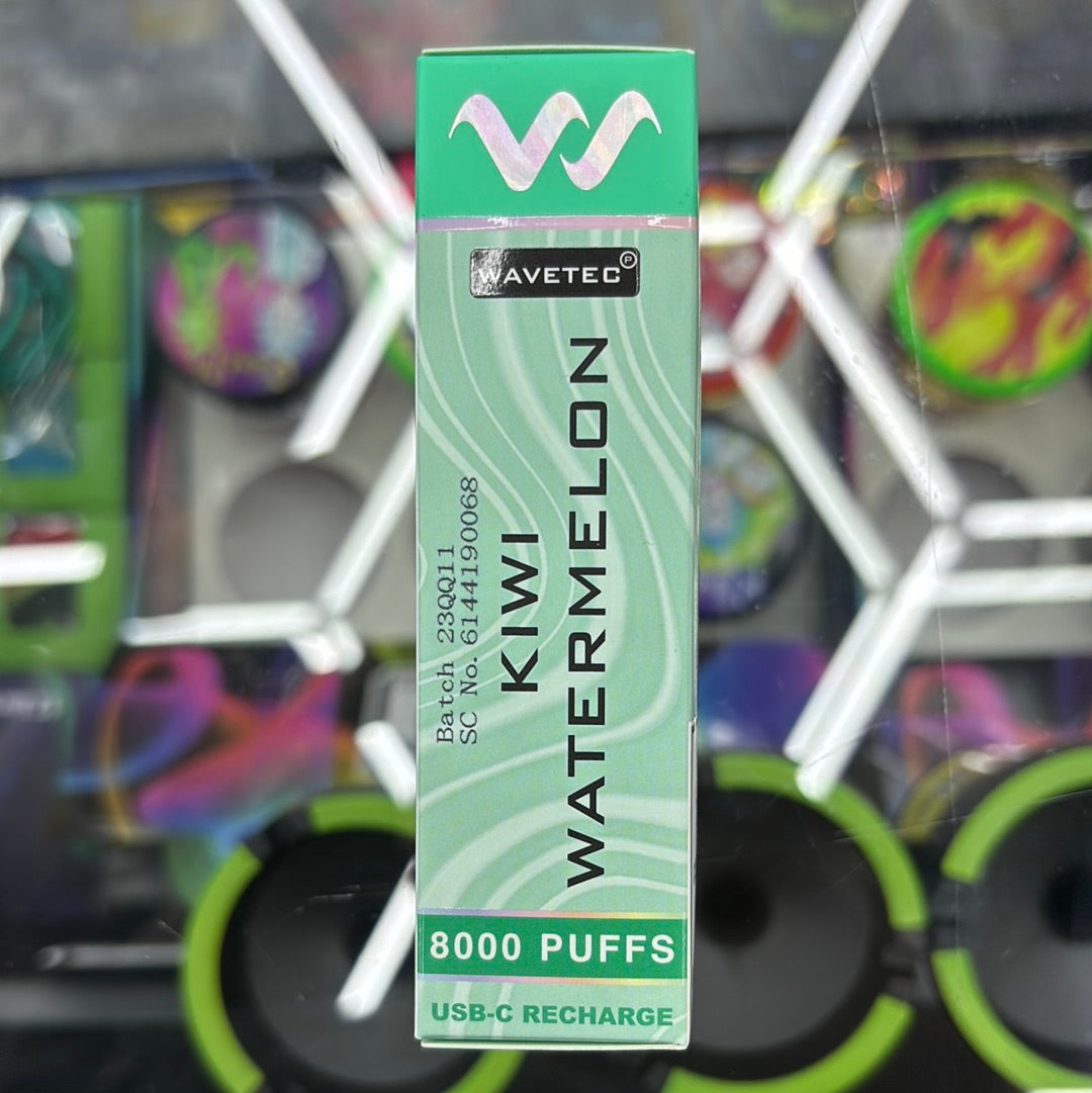 Wave kiwi, watermelon, 8000 puffs