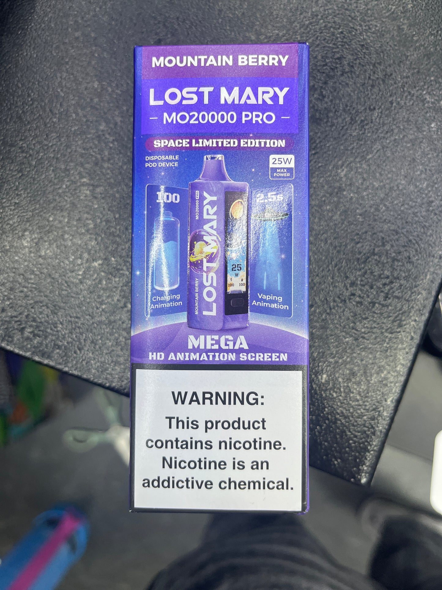 Lost Mary mountain berry 20,000 puffs