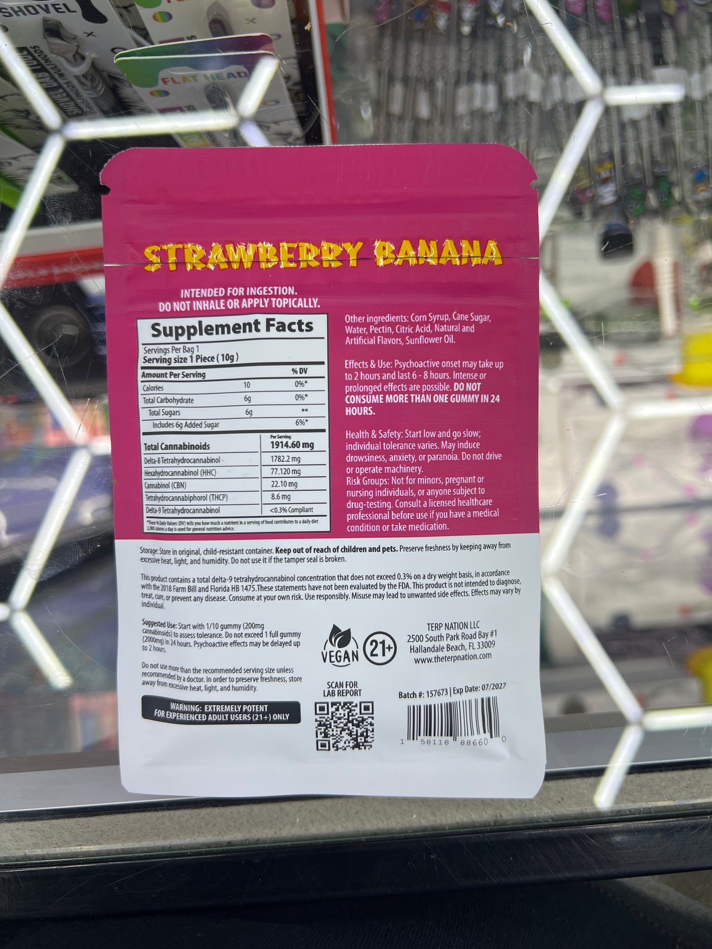 SMAK’D GUMMIES Strawberry Banana 5ctx 2000mg