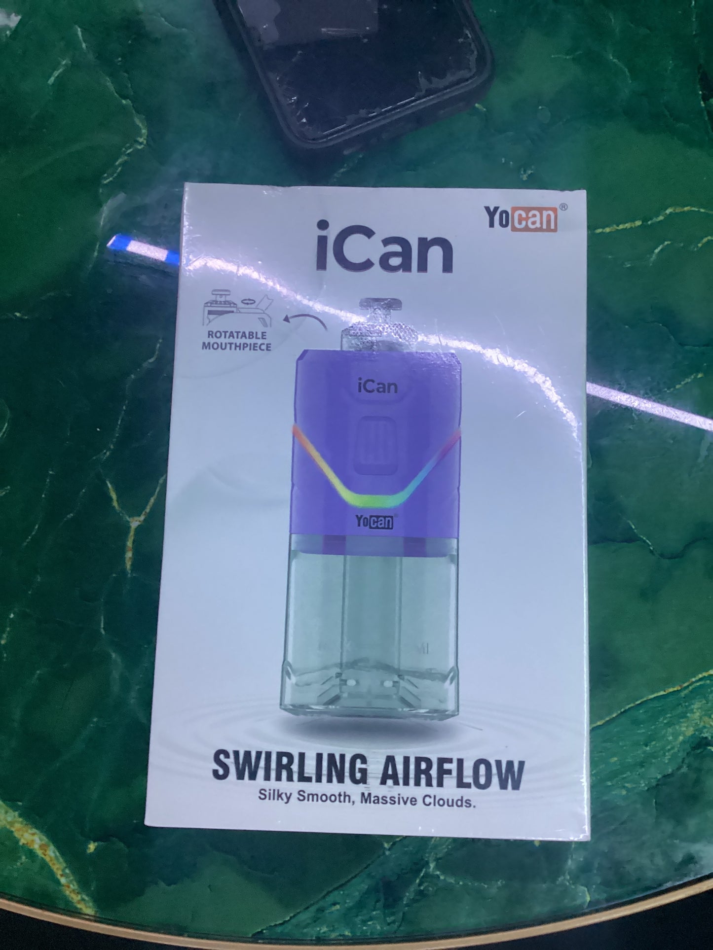 Yocan ican swirling airflow purple