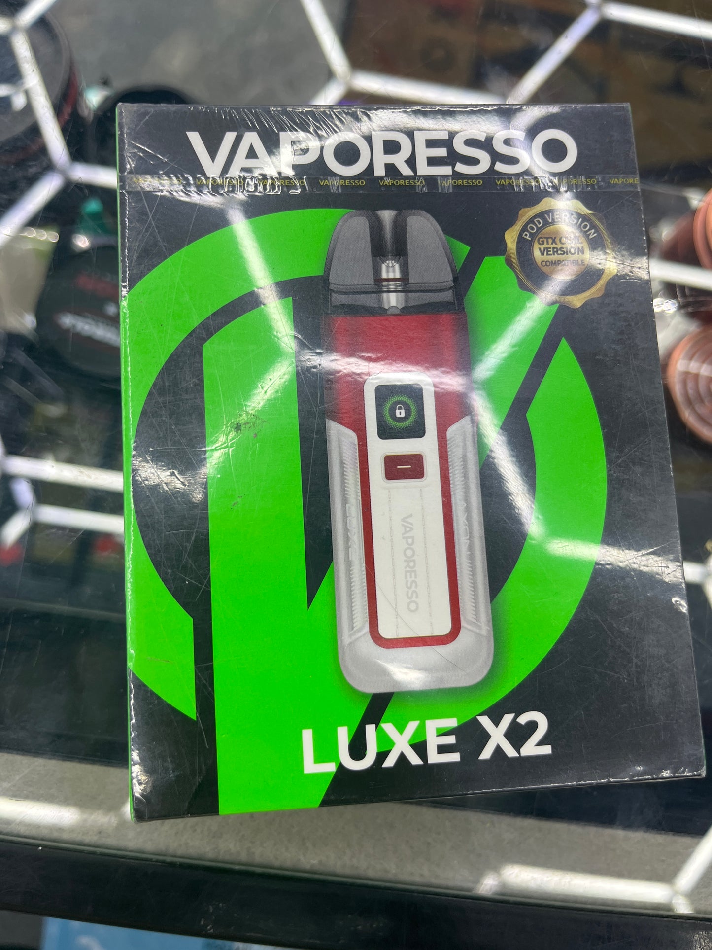 Vaporesso luxe x2 ruby white