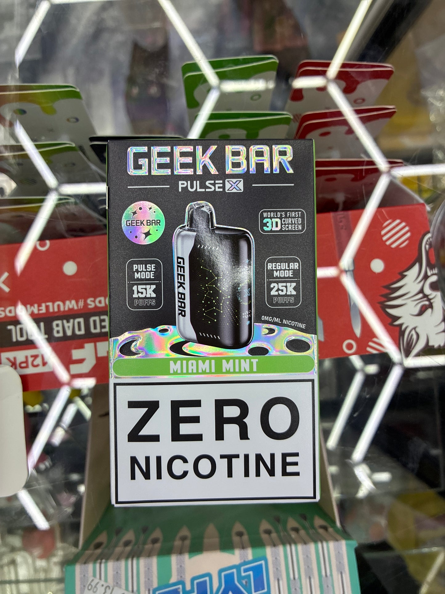 Geek bar pulse Miami mint no nic