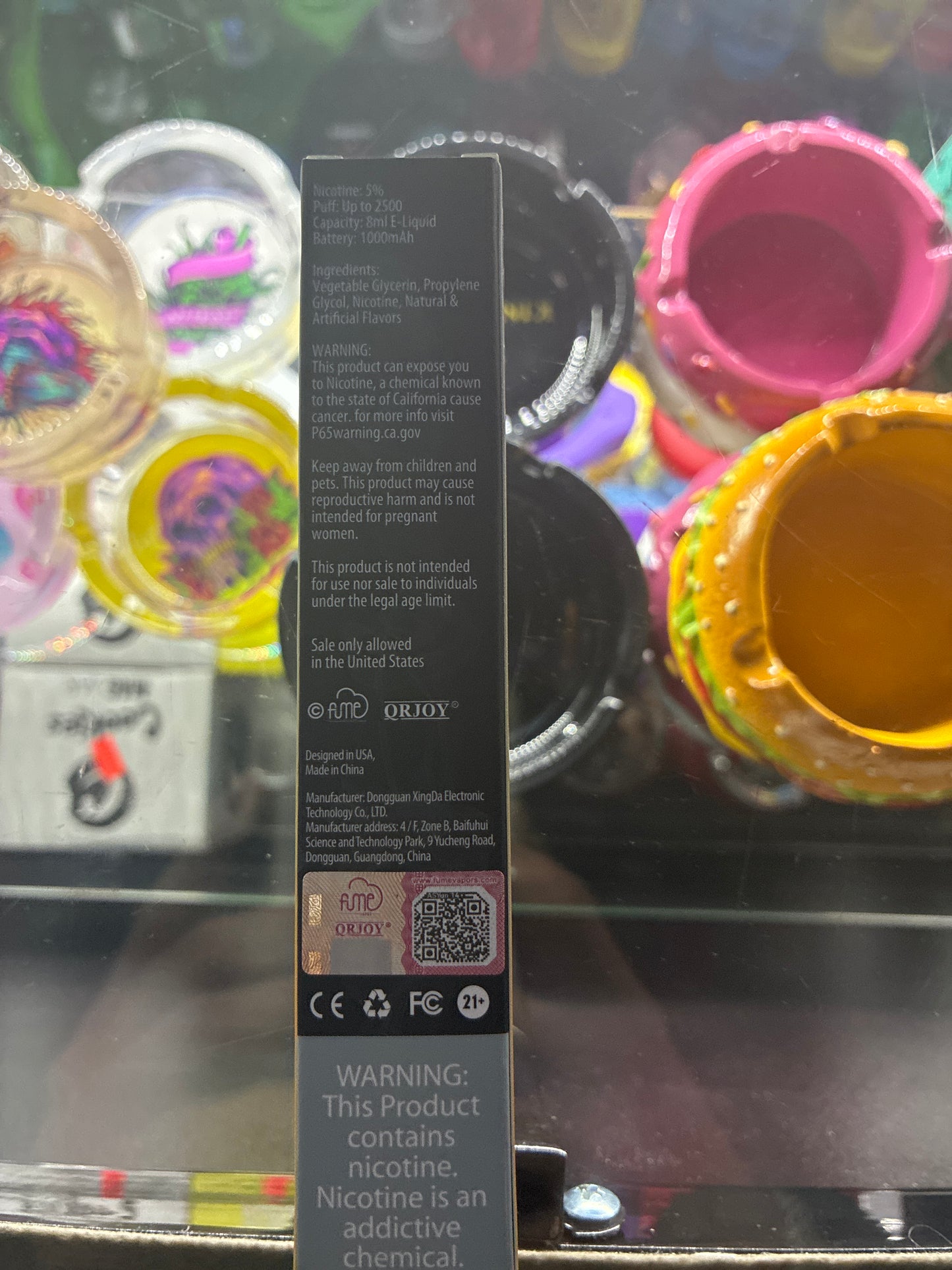 Fume summer black ice ultra 2500 puffs