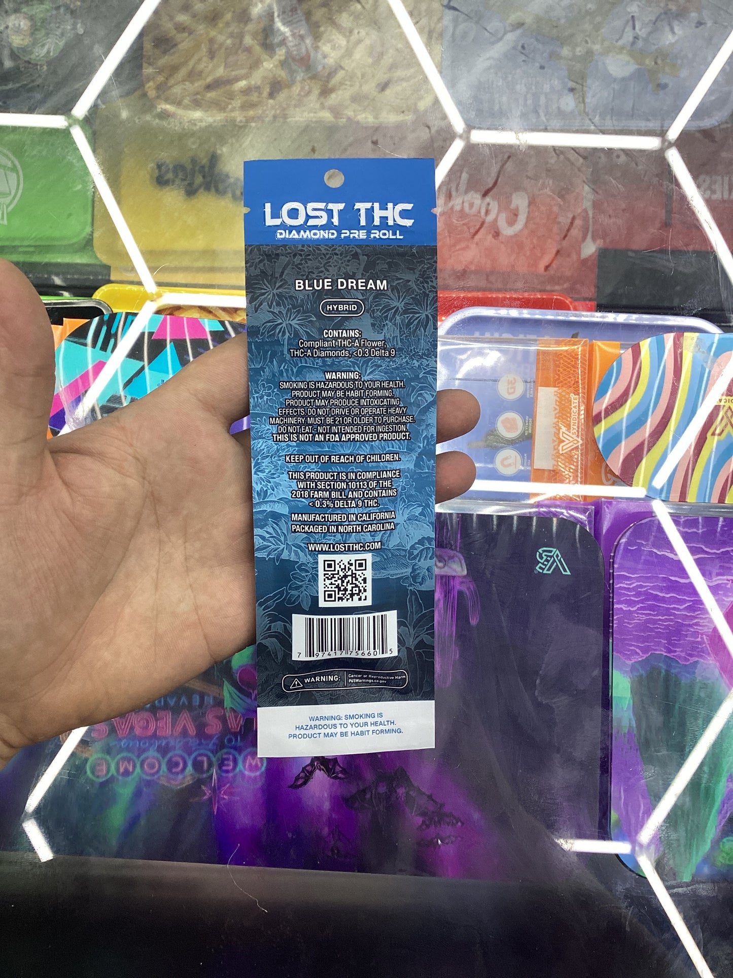 Lost thc-a pre-rolls, thca sauce, infuse blue dream