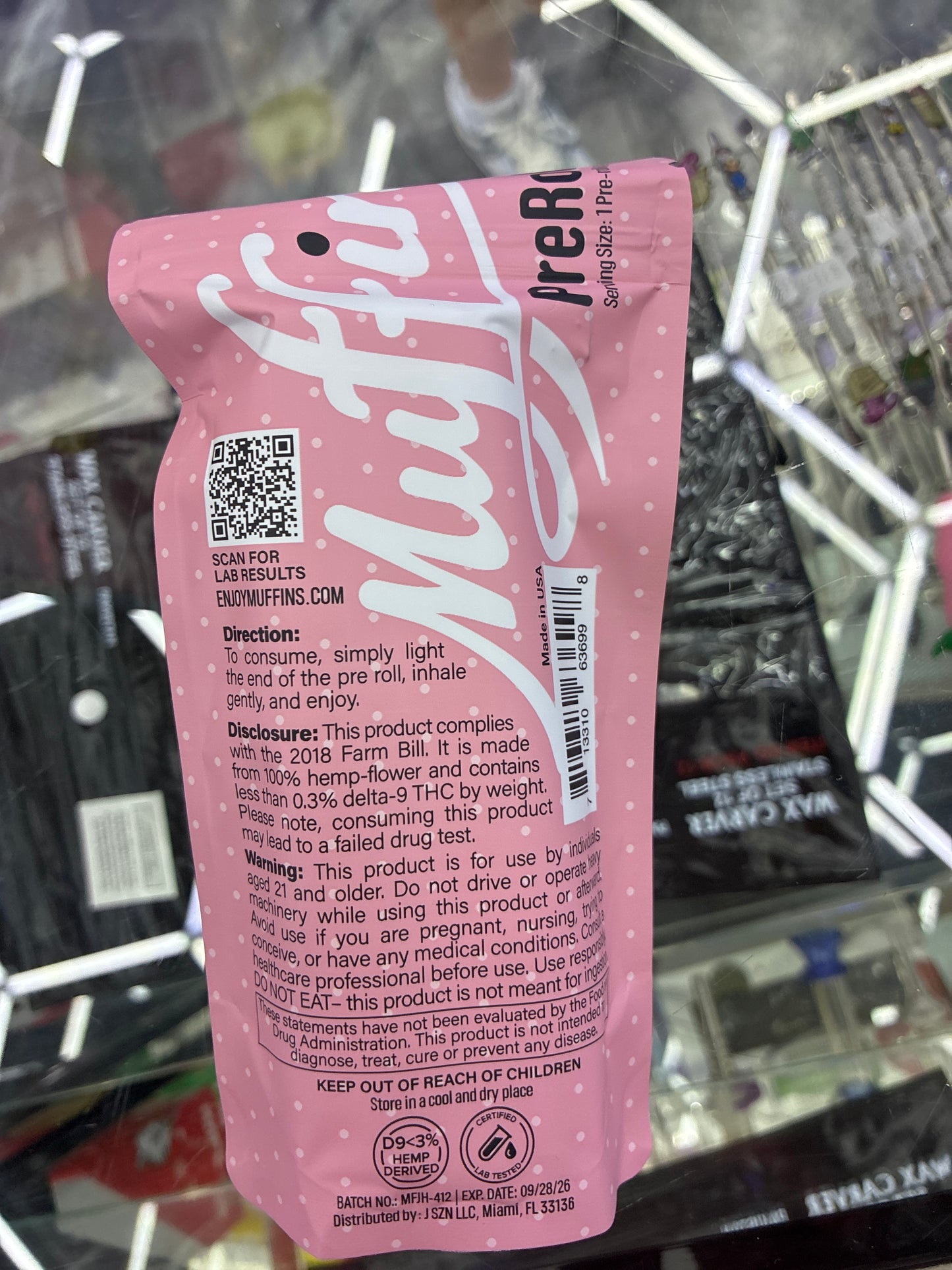 Jelly hole 2 prerolls assorted crash cake/ iced infected indica