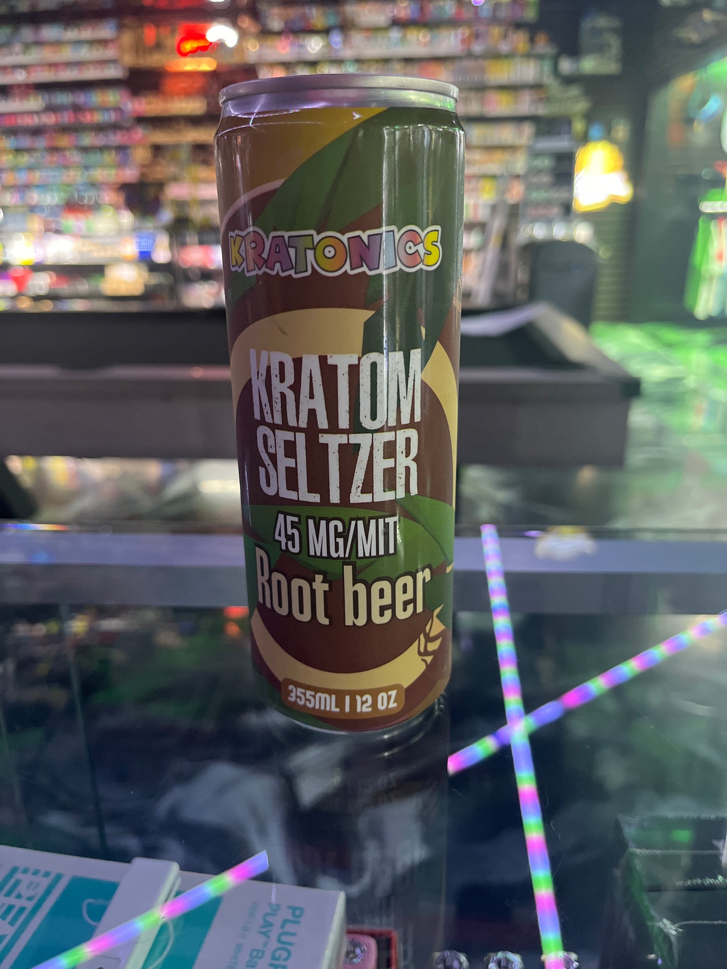 Kratonics kratom seltzer 45mg root beer