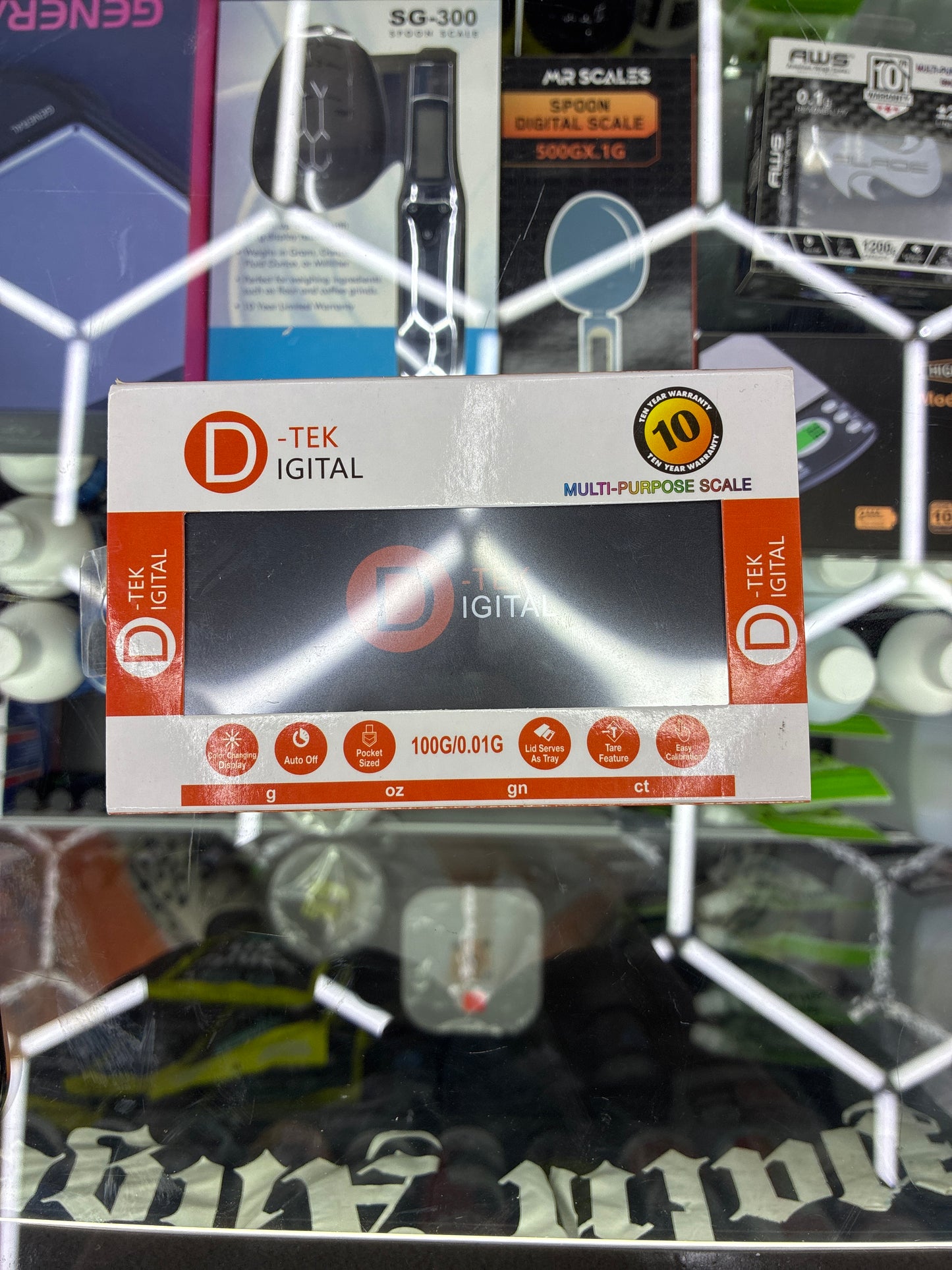 D-TEK Digital Scale 100g x 0.01g DT-A100 Black