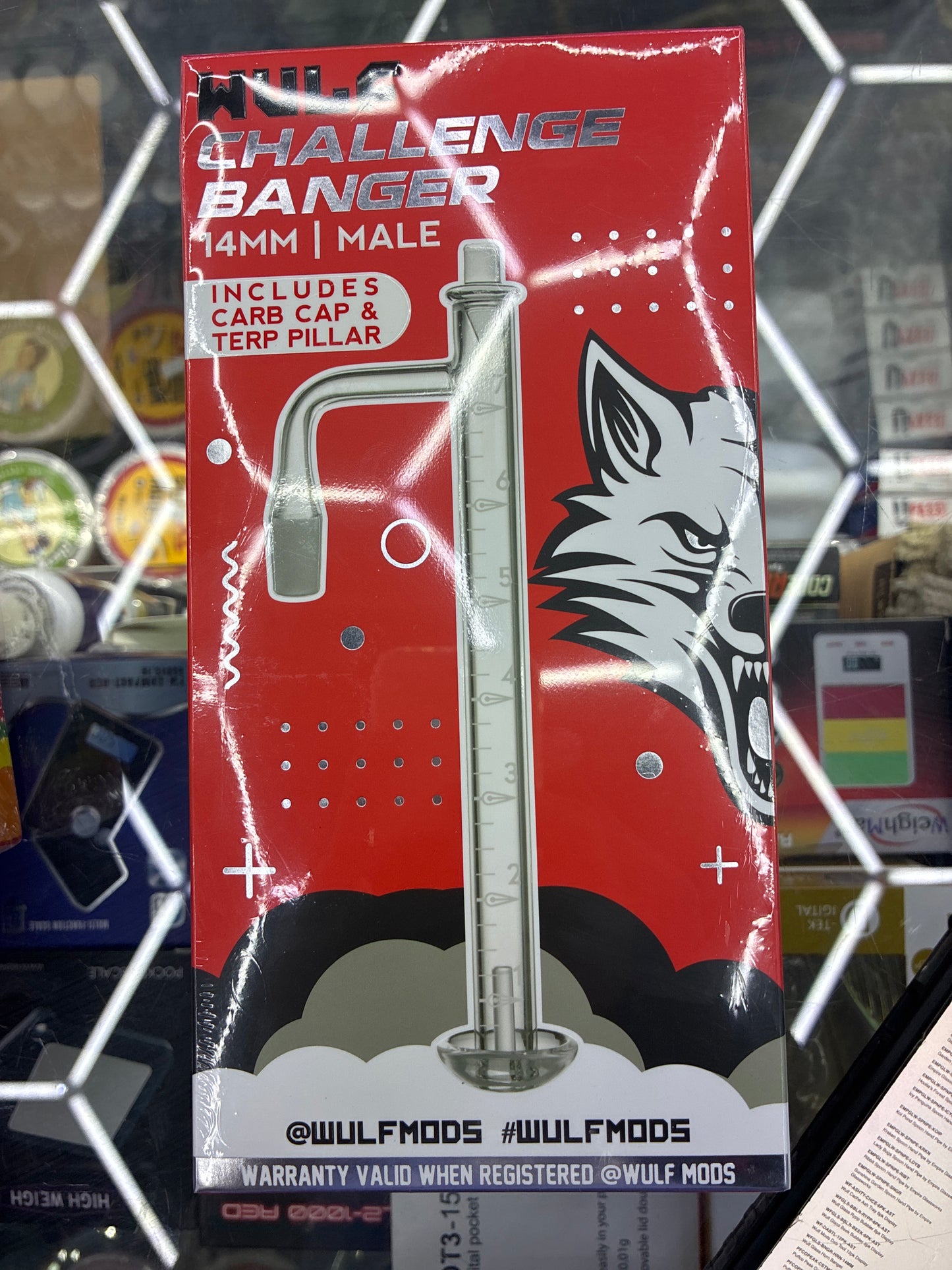 Wulf challenge banger 14mm male