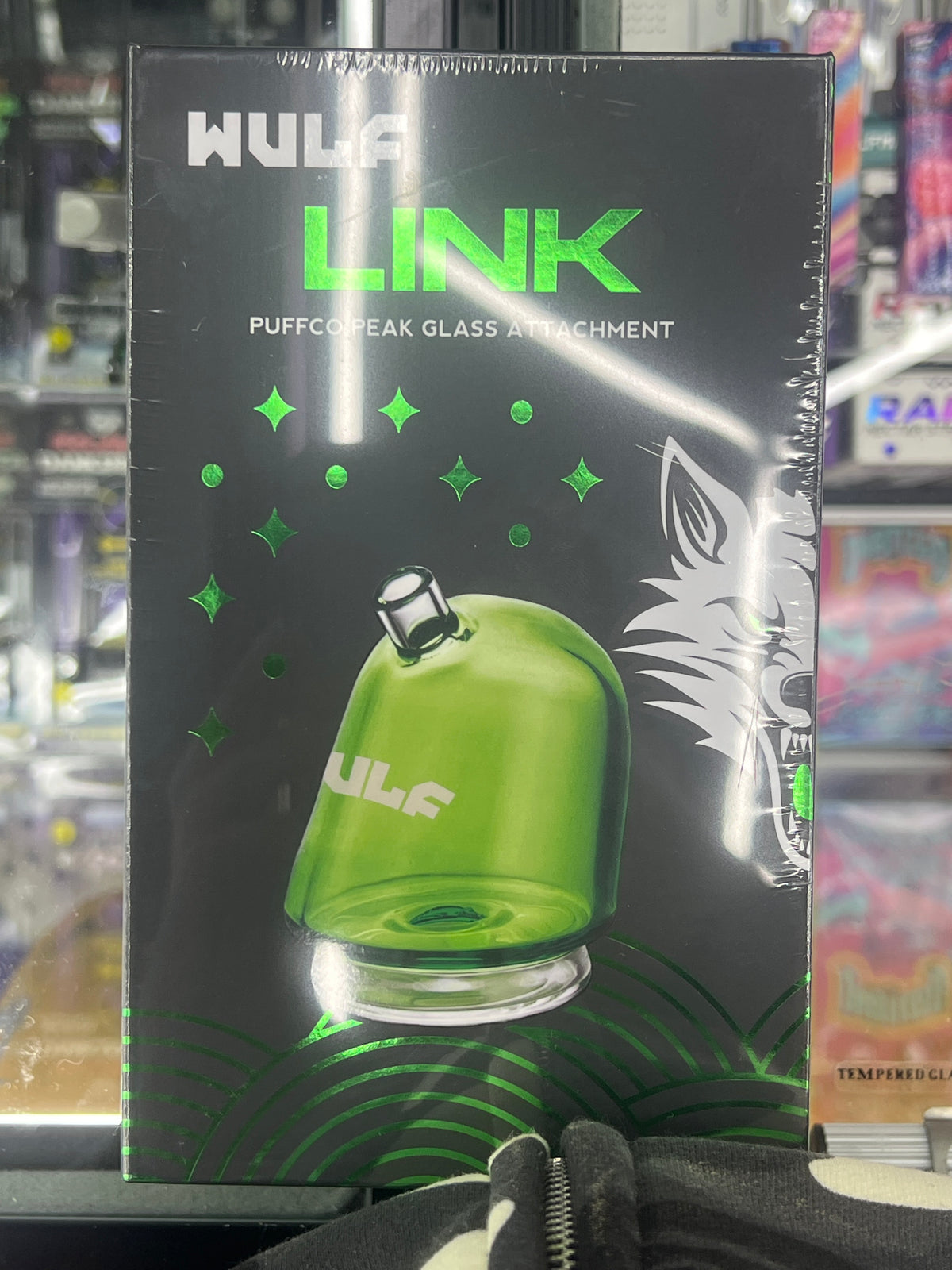 Wulf link peak glass green