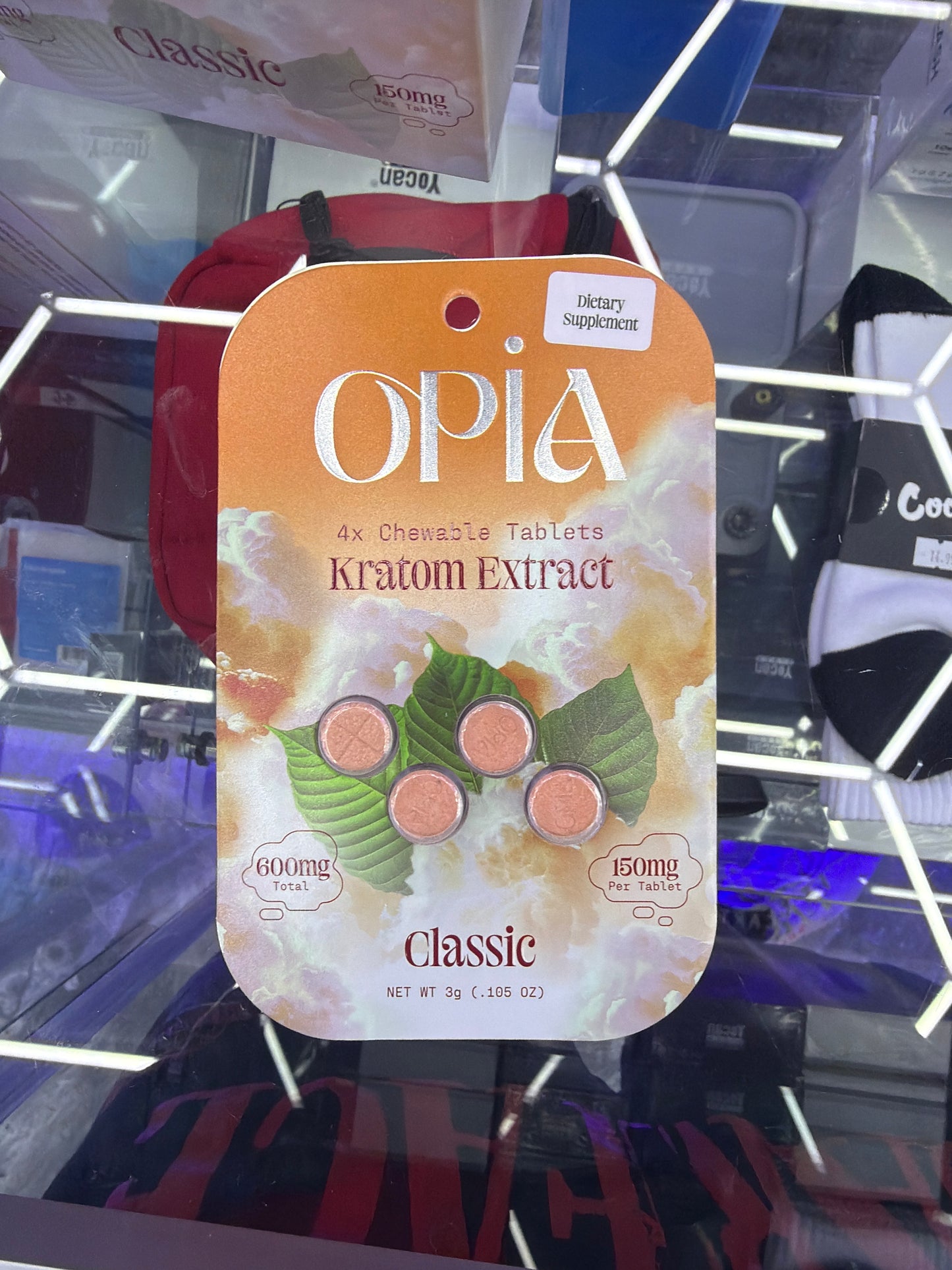 Opia kratom extract 150mg per 4ct classic