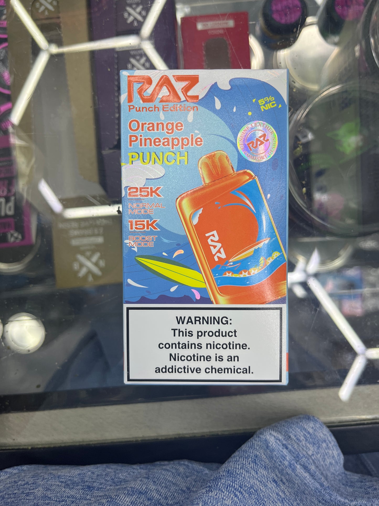 Raz dc25000 25k puffs orange pineapple punch