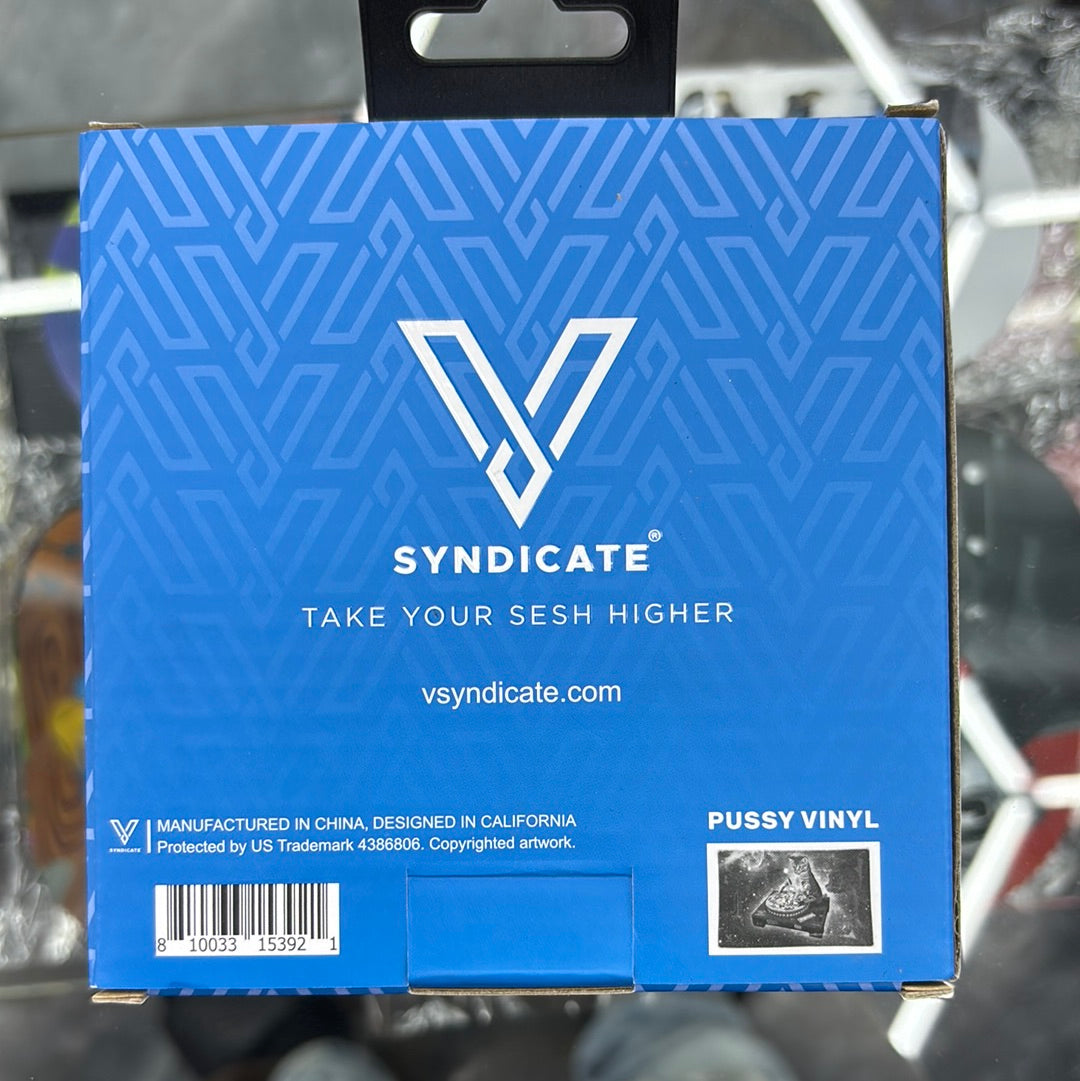 Syndicate cat pizza, shatter resistant premium ashtray/tray