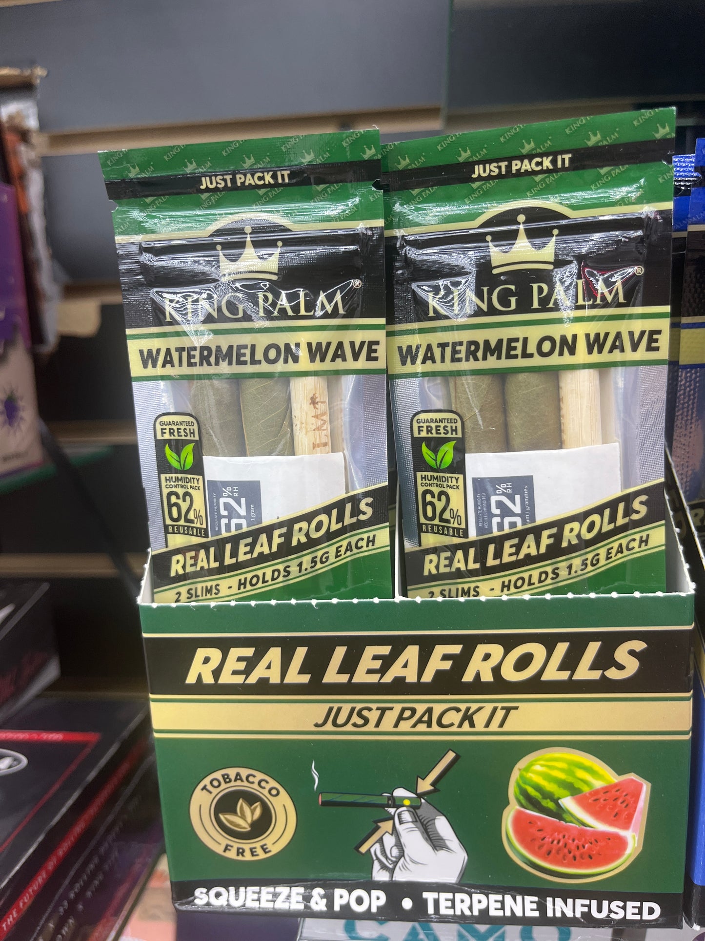 King palm watermelon wave 1.5g each