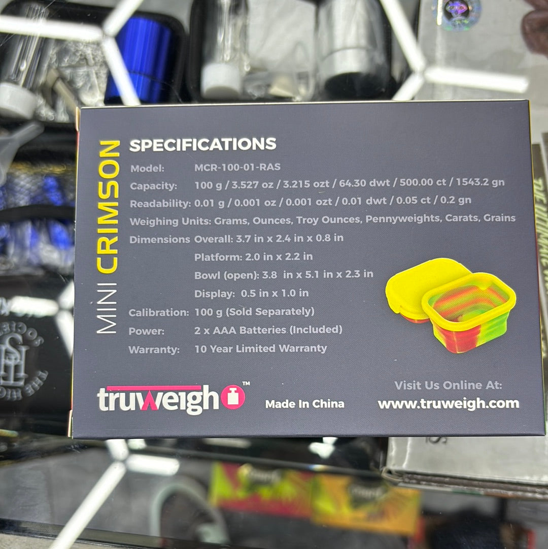 Truweight mini crimson yellow