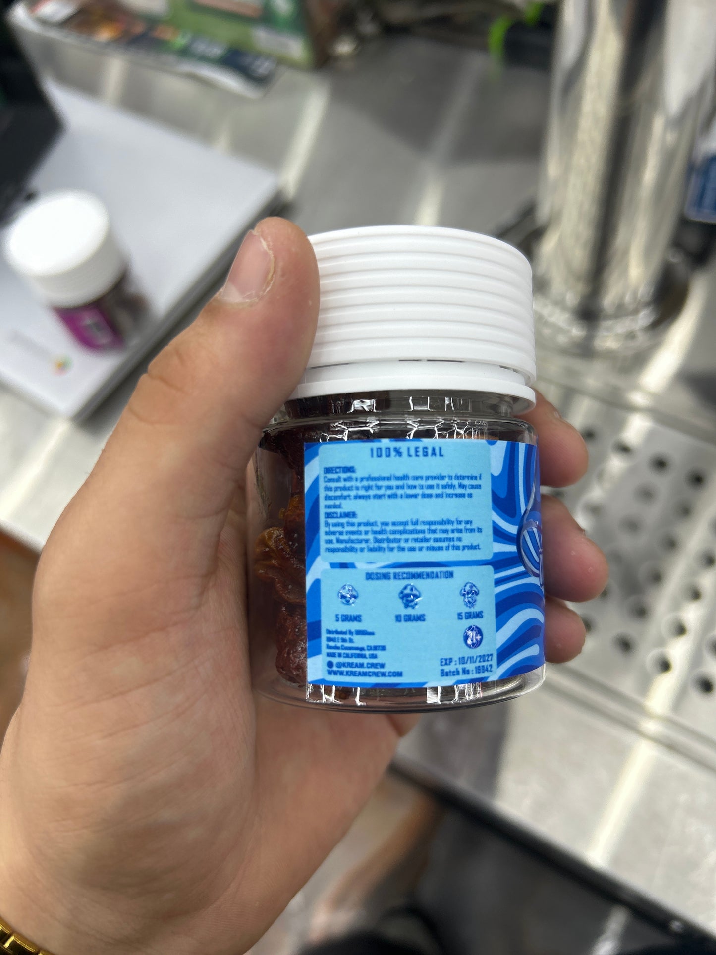 Mushiez mushrooms 15g blueberry