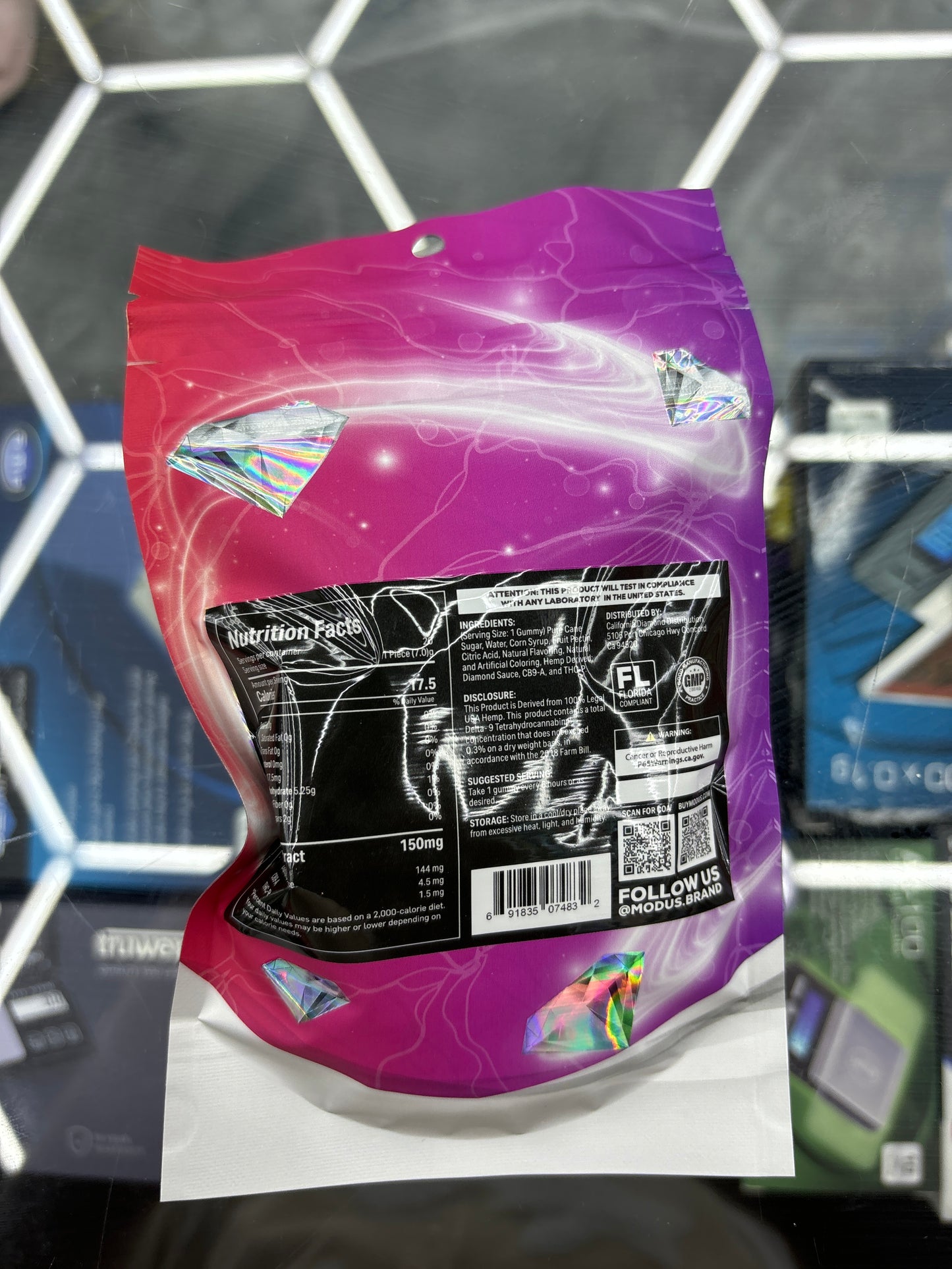 Modus platinum blend assorted berries 3000 MG hybrid