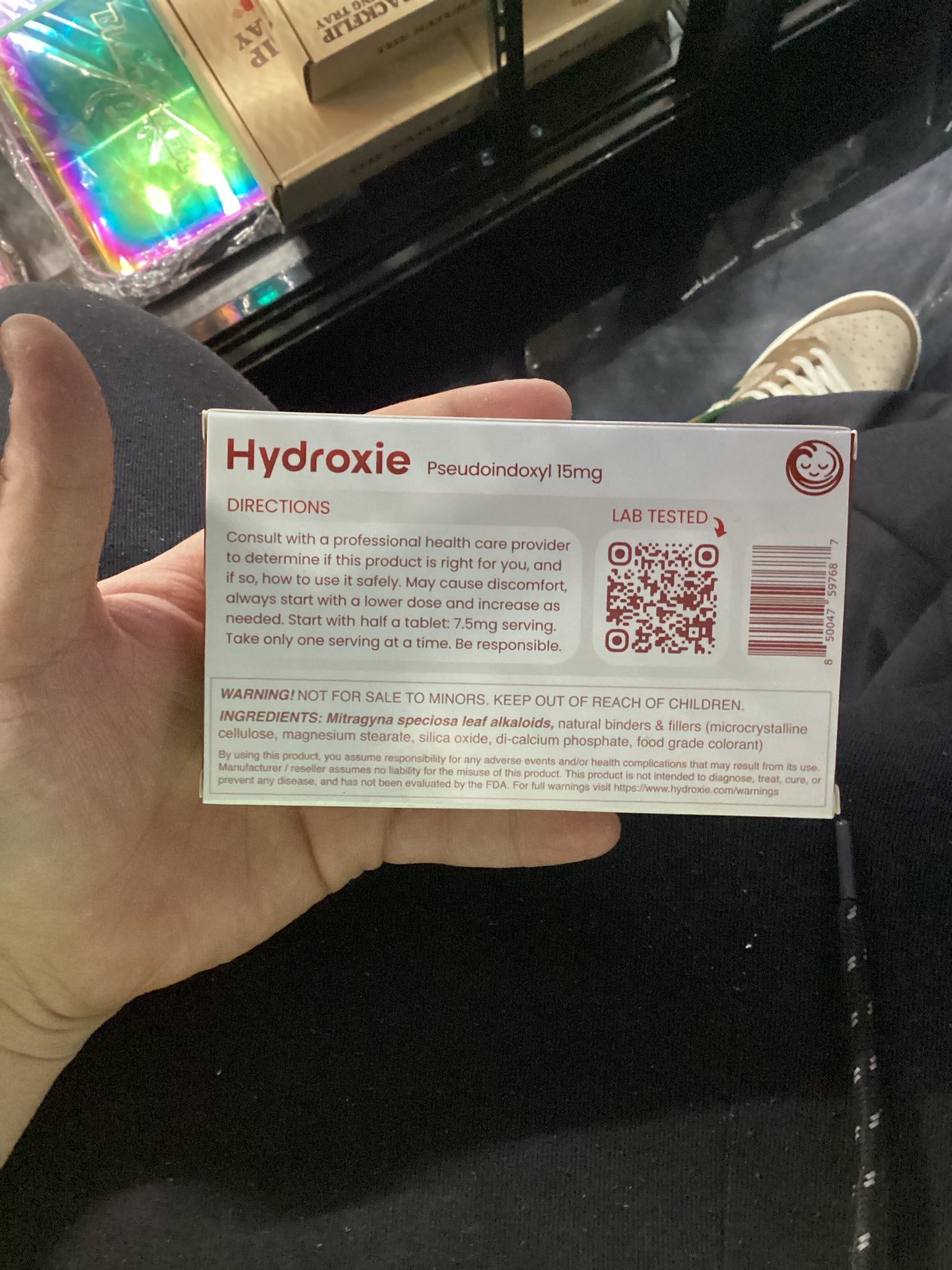 Hydroxie pseudoindoxyl 15mg 5 chewable tablets