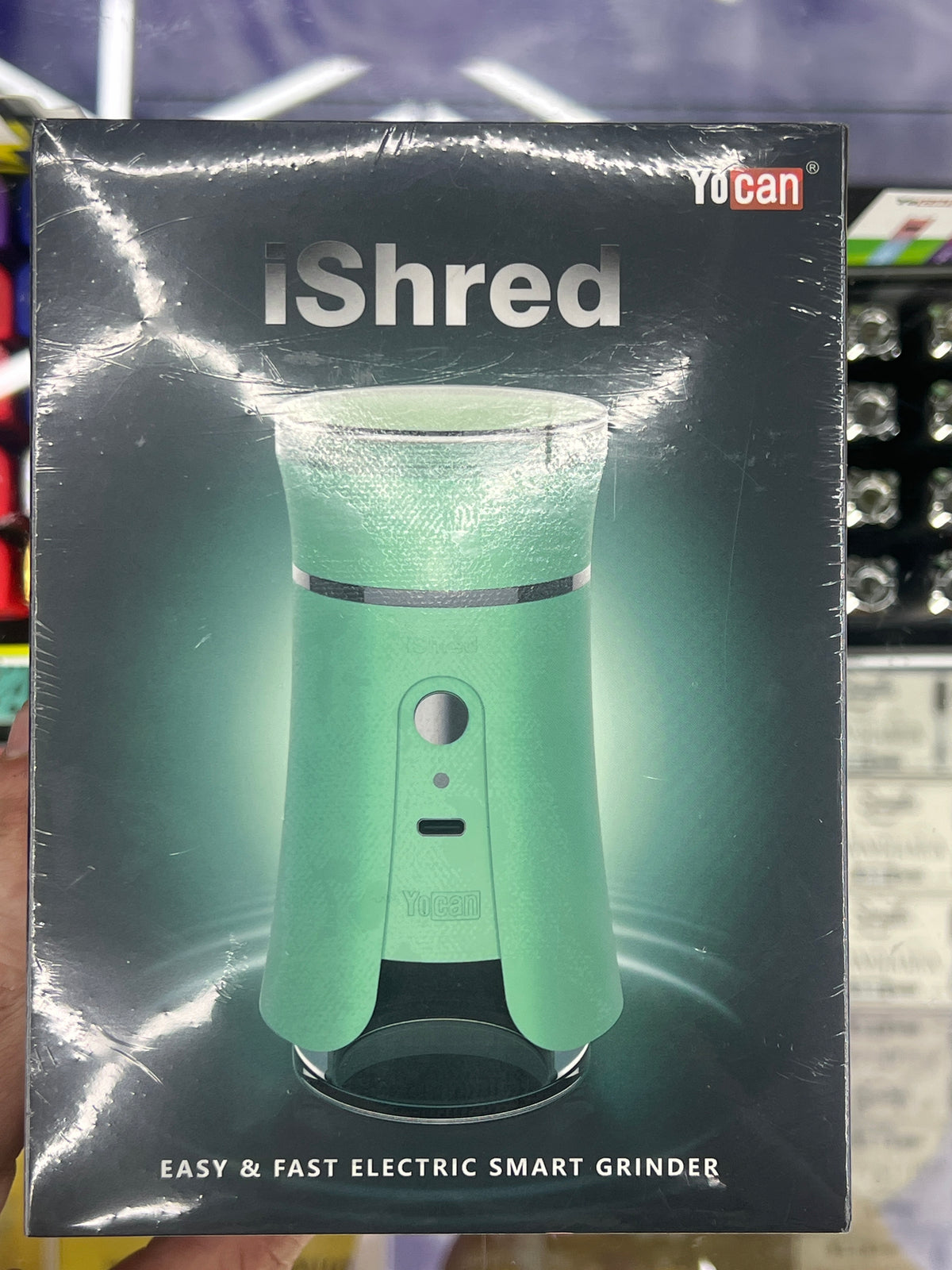 Yocan iShred Herb Grinder emerald green