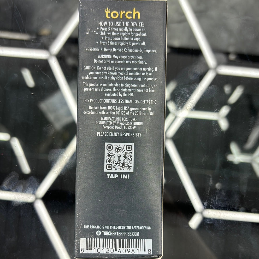 Torch wonder skunk 5g onyx liquid, Diamond sativa
