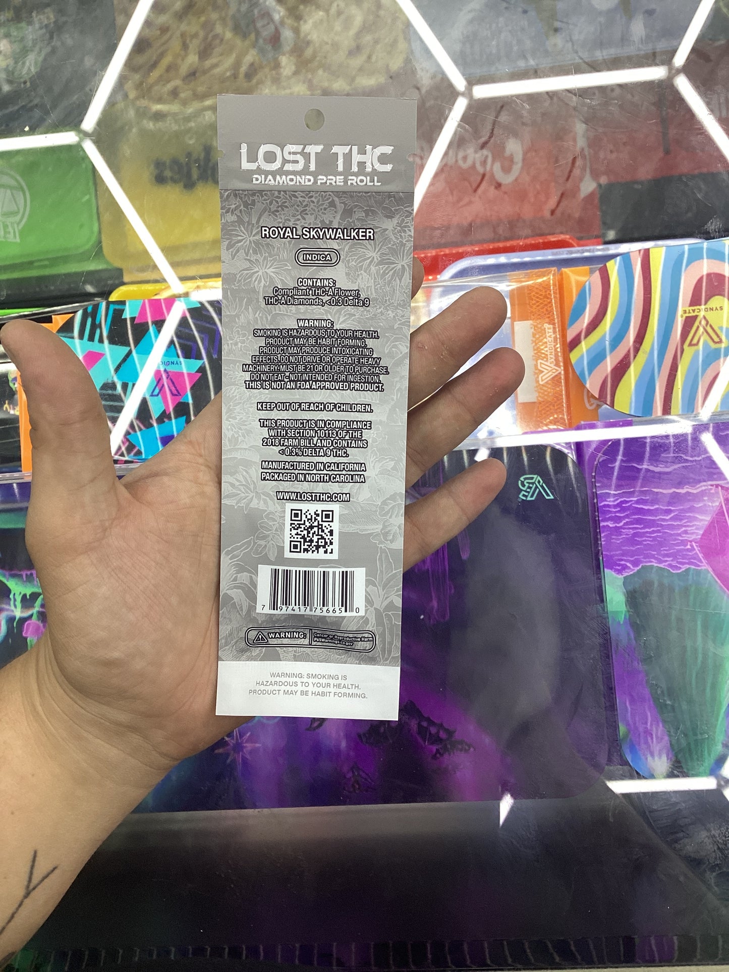 Lost thc-a pre-rolls, thca sauce, infuse royal skywalker