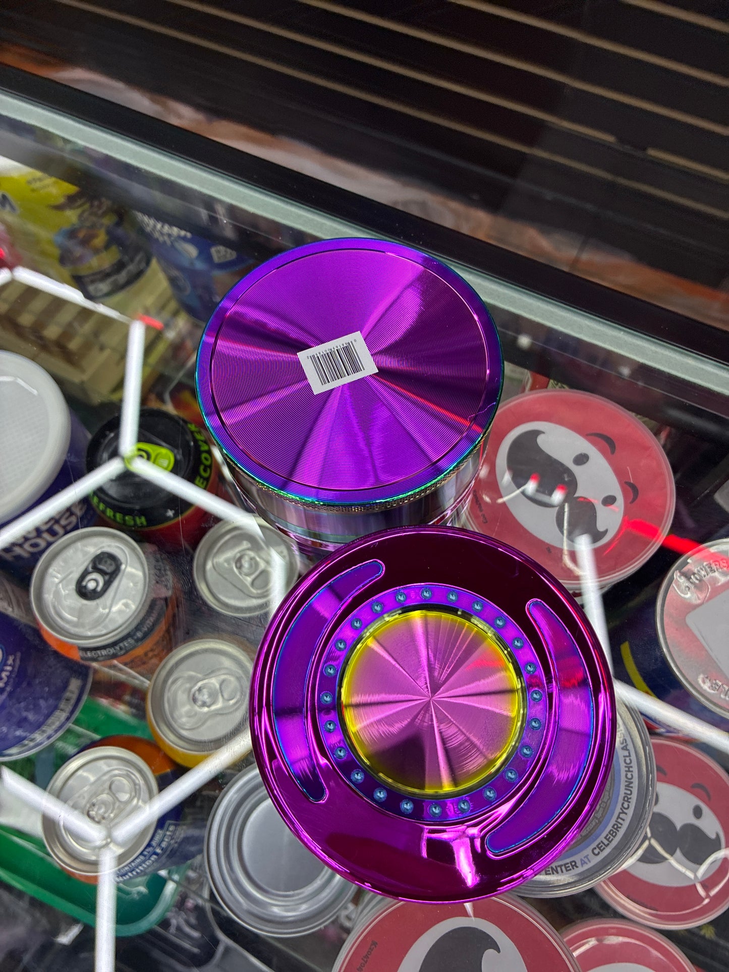 Rainbow aluminum grinder