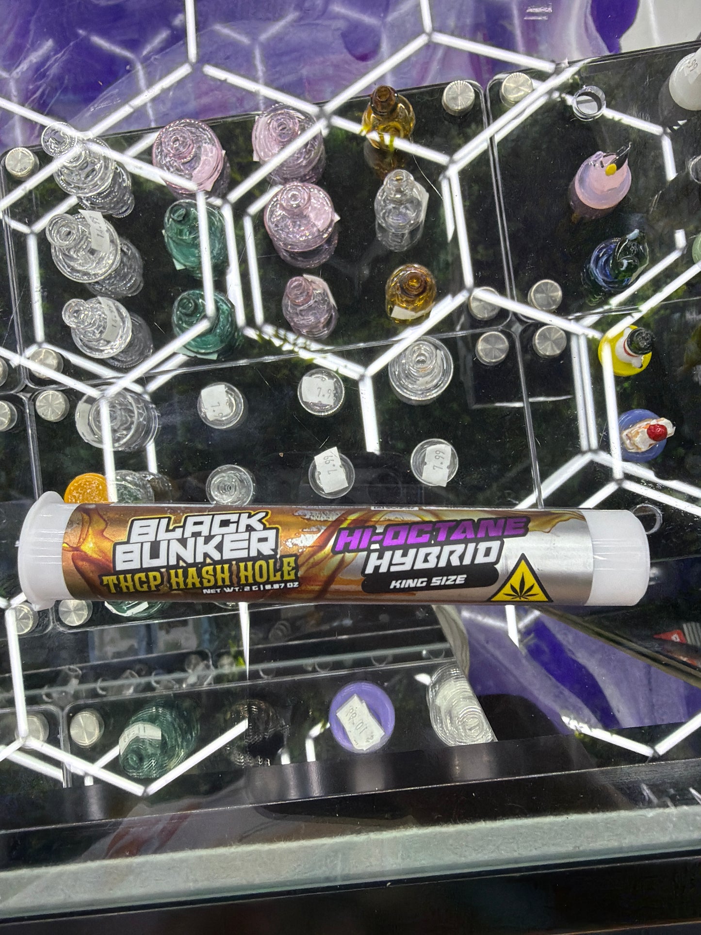 Black Bunker King Size Cone 2 Grams Hi-Octane Hybrid