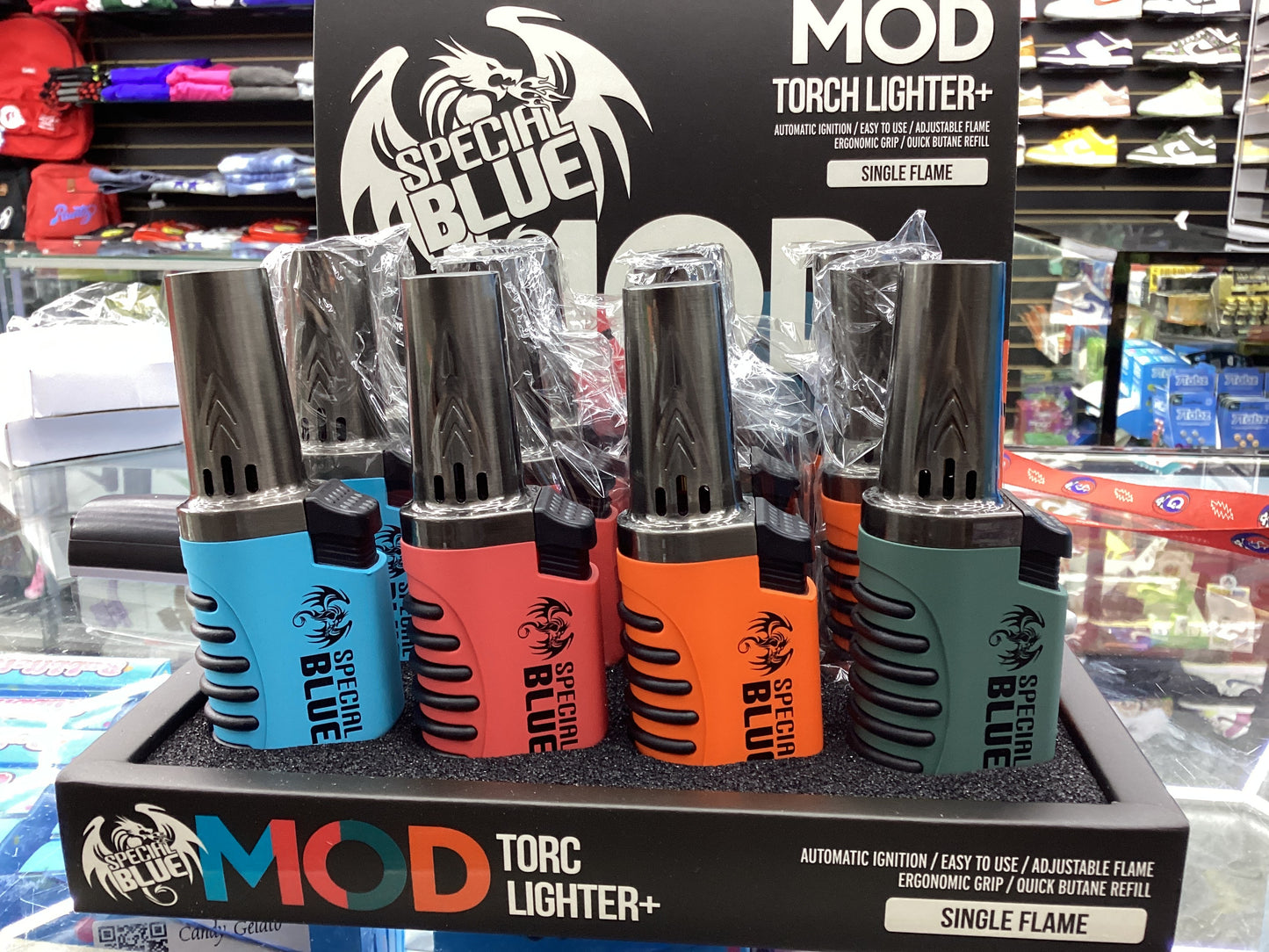 Special blue Mod torch lighter