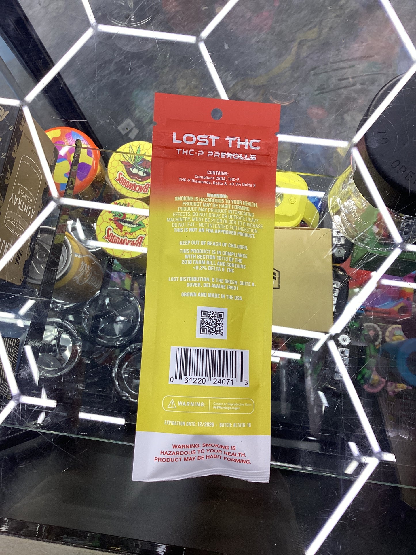 Lost thc thc p 3 pack pre rolls strawberry dream sativa