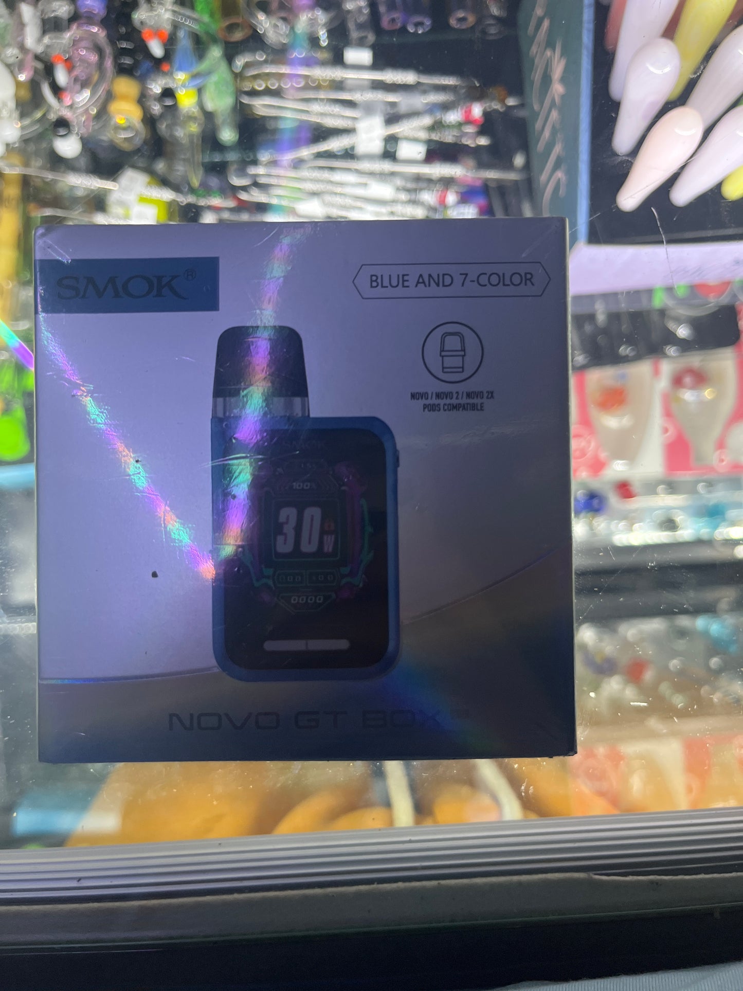 Smok novo gt box kit blue and 7 color metal