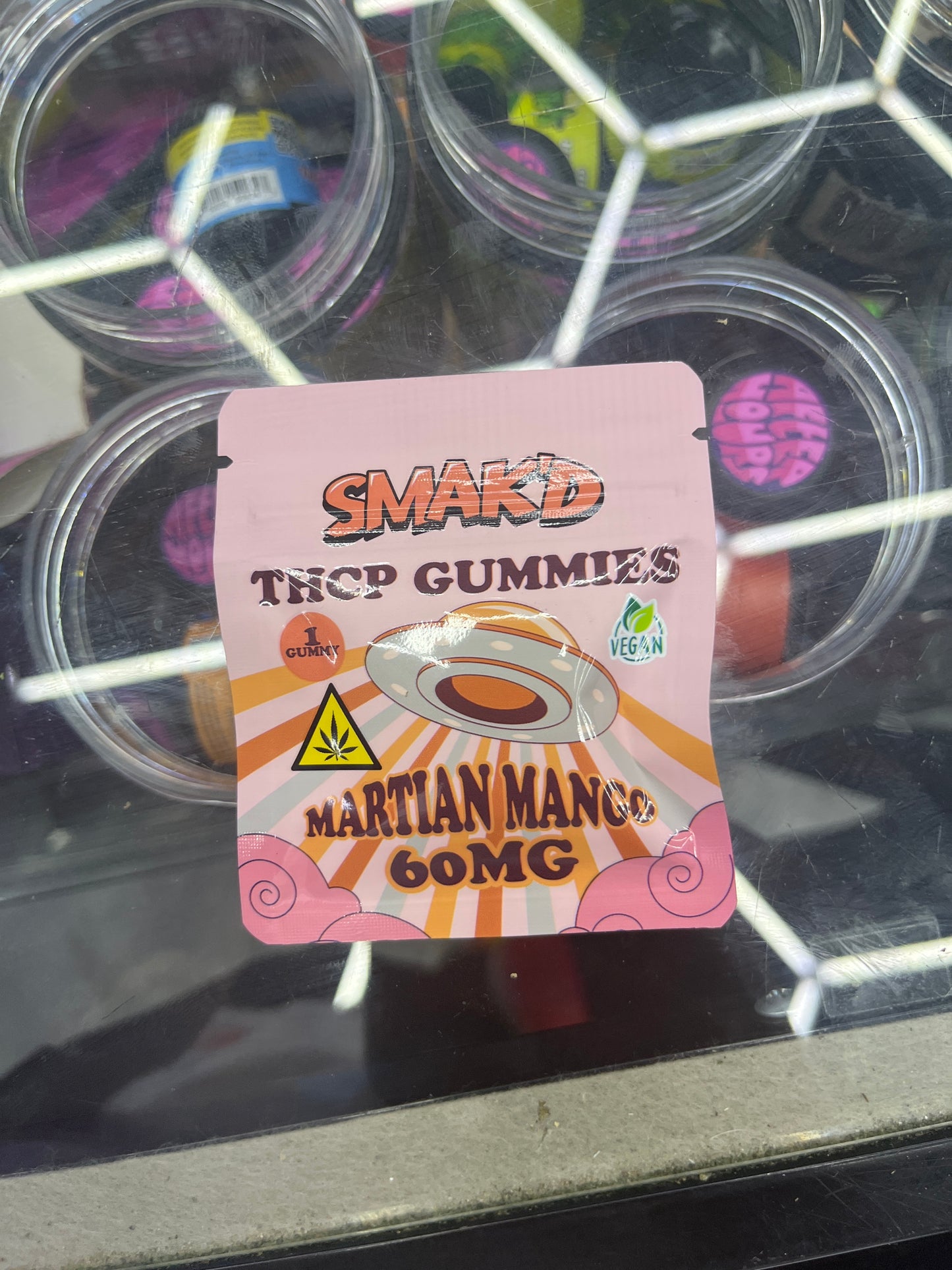 Smakd gummy thcp 60 mg martian mango