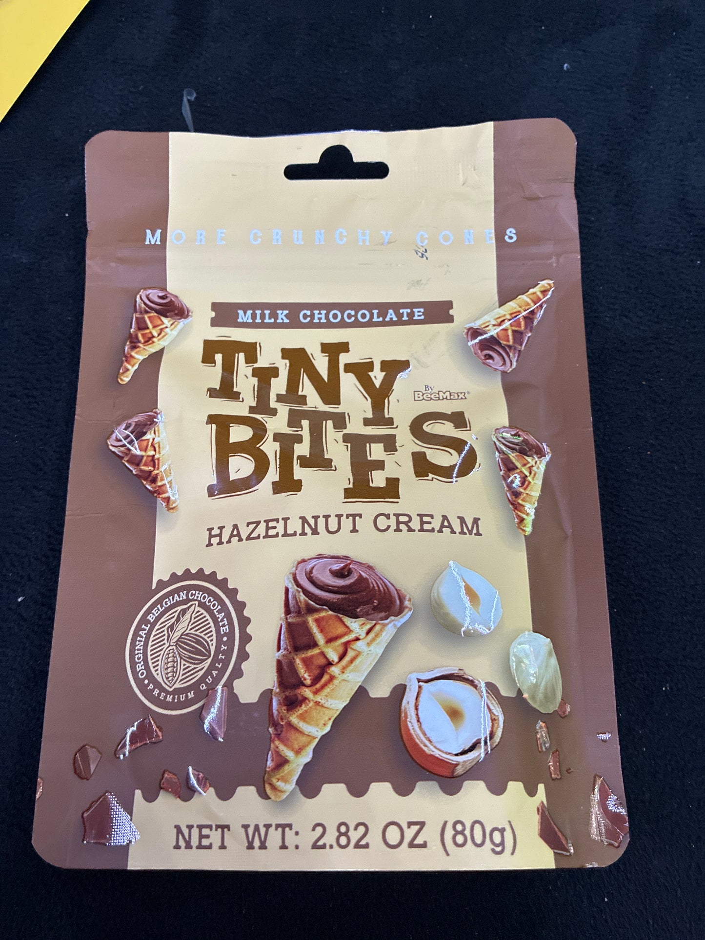 TINY BITES MILK CHOCOLATE HAZELNUT CREAM 2.82oz