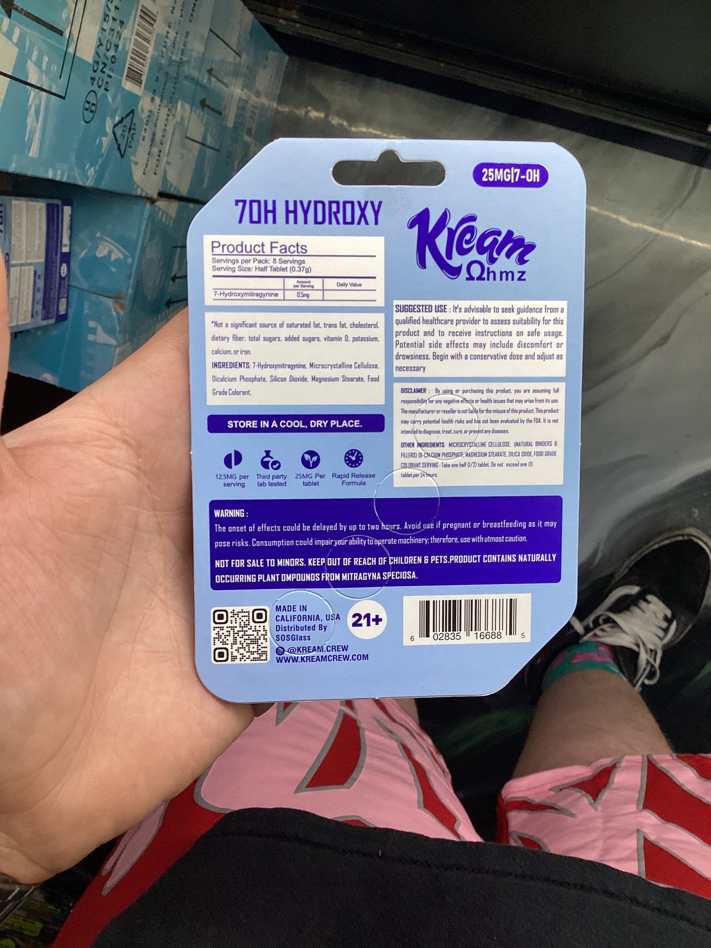 Kream ohmz 70h hydroxy 25mg tablet
