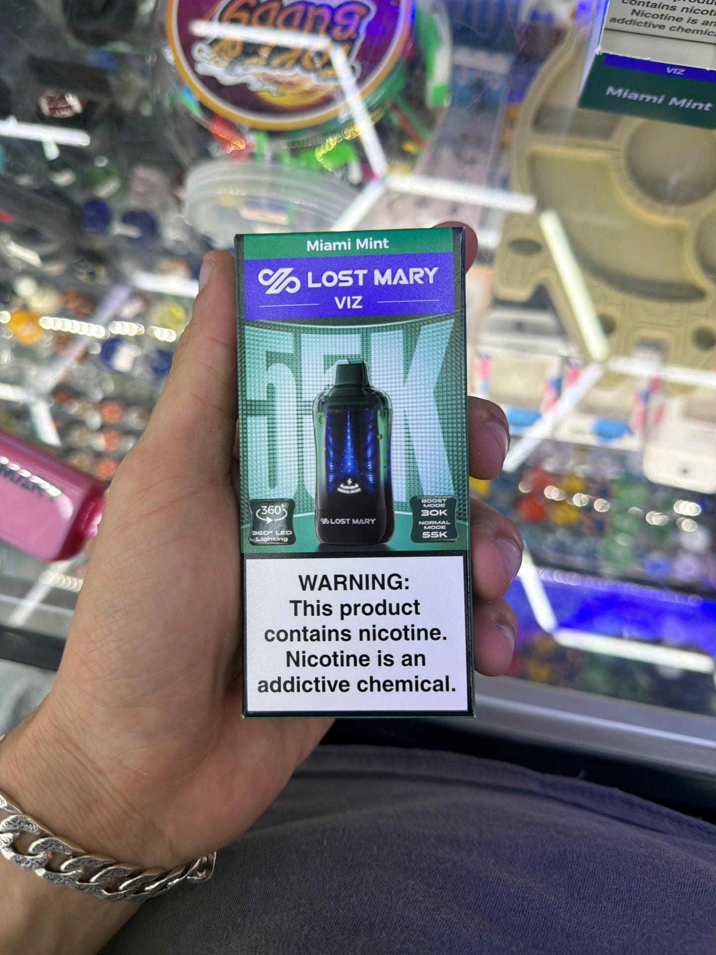 Lost mary Viz 55k hits miami mint