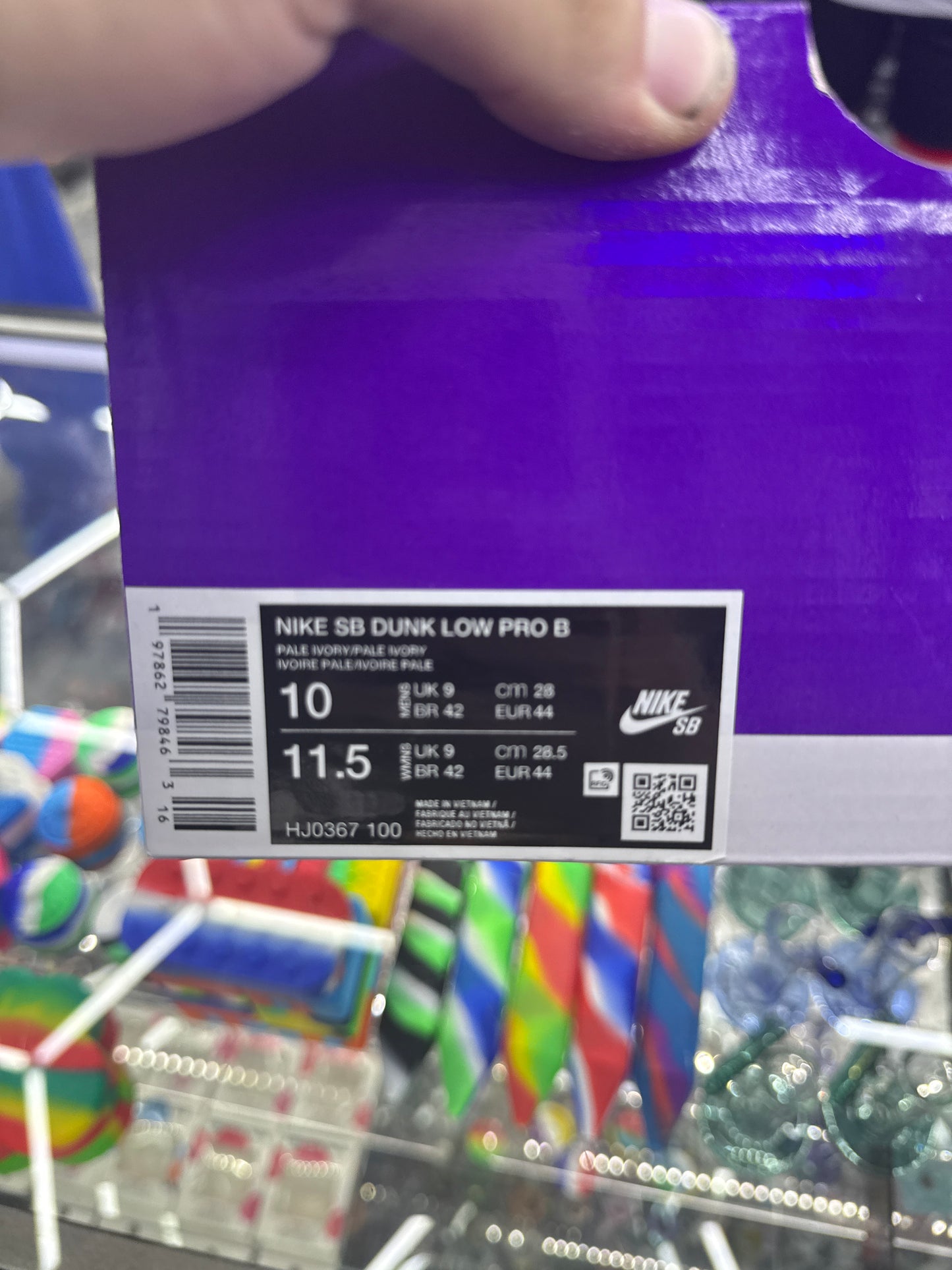 Nike SB Dunk Low Pro B Pale Ivory