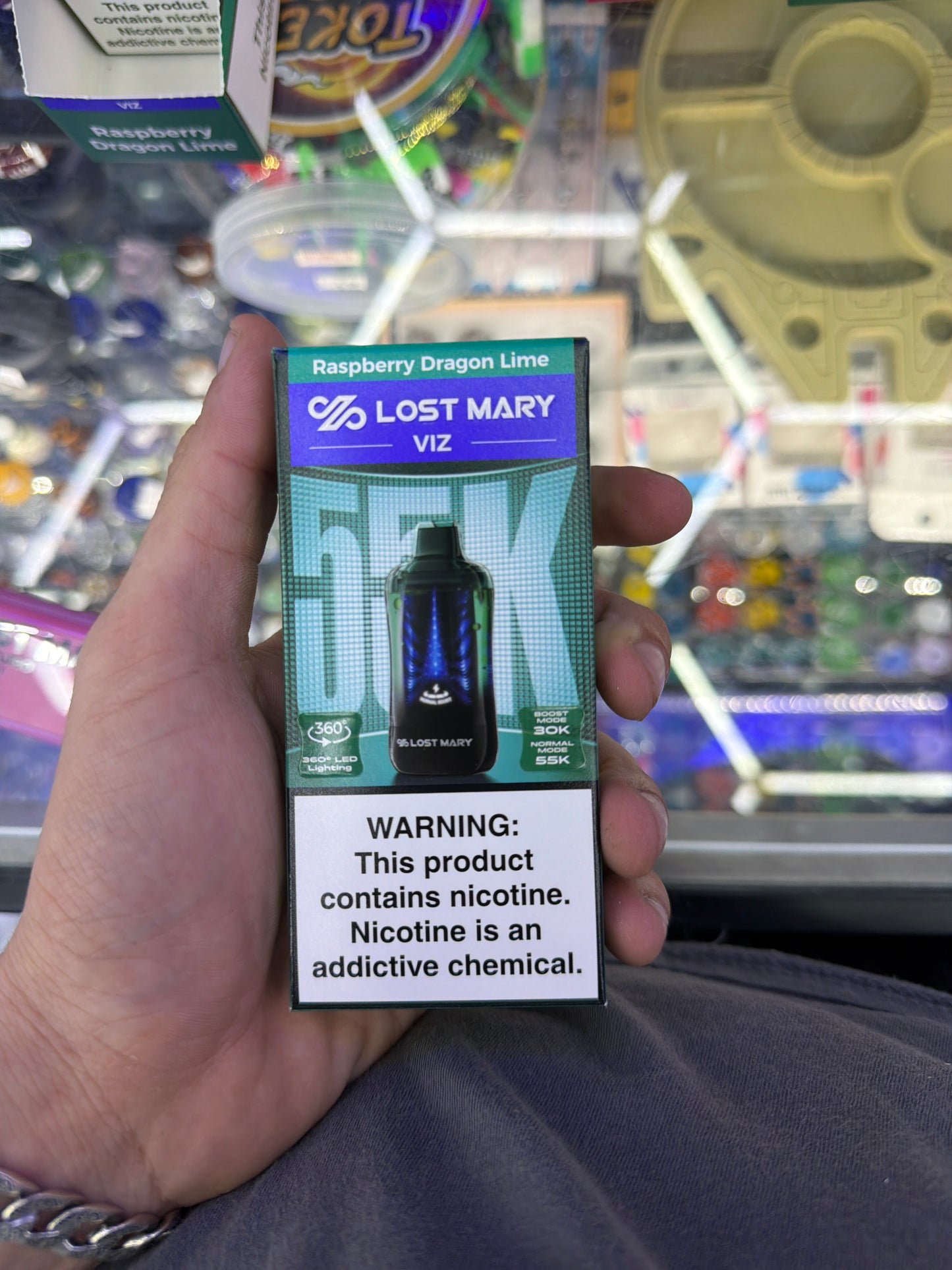 Lost mary Viz 55k hits raspberry dragon lime